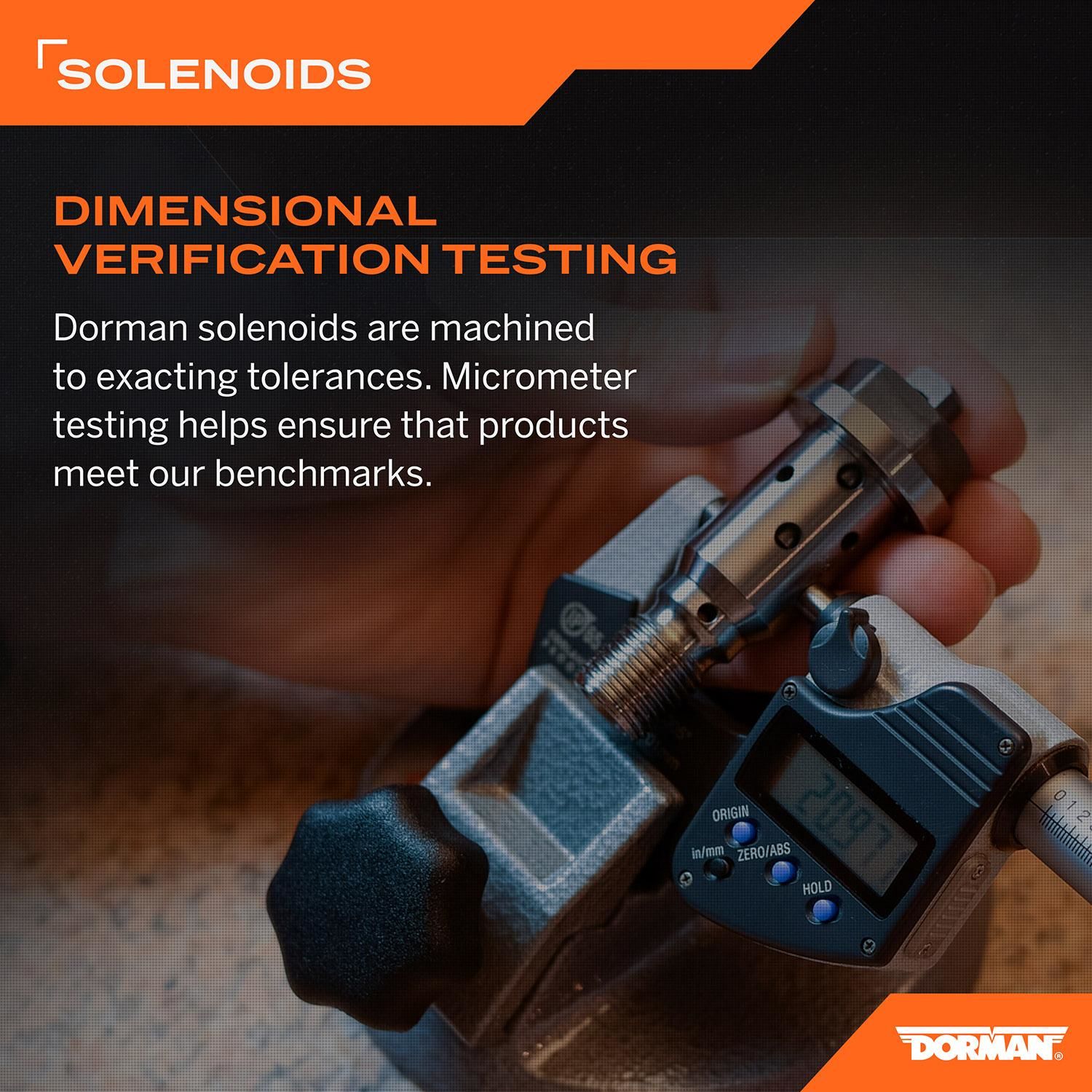 Dorman Engine Variable Timing Solenoid 918196