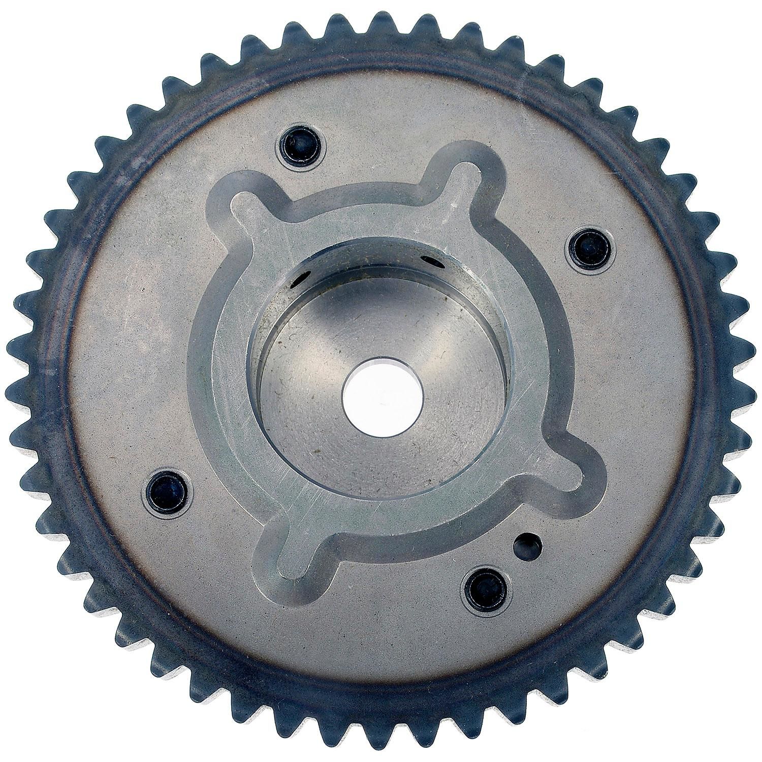 Cam Phaser - Camshaft Phaser - Variable Timing Camshaft Gear - Variable valve timing actuator - Variable valve timing gear - Cam phaser - The variable valve timing sprocket is key to ensuring an engine's performance and clean running. Replace a worn factory VVT sprocket with this quality engineered sprocket to restore lost performance. Designed to install and perform like the original. - Ford Fusion 2007-06, Mercury Milan 2007-06 - Dorman Variable Valve Timing Sprocket 918-809