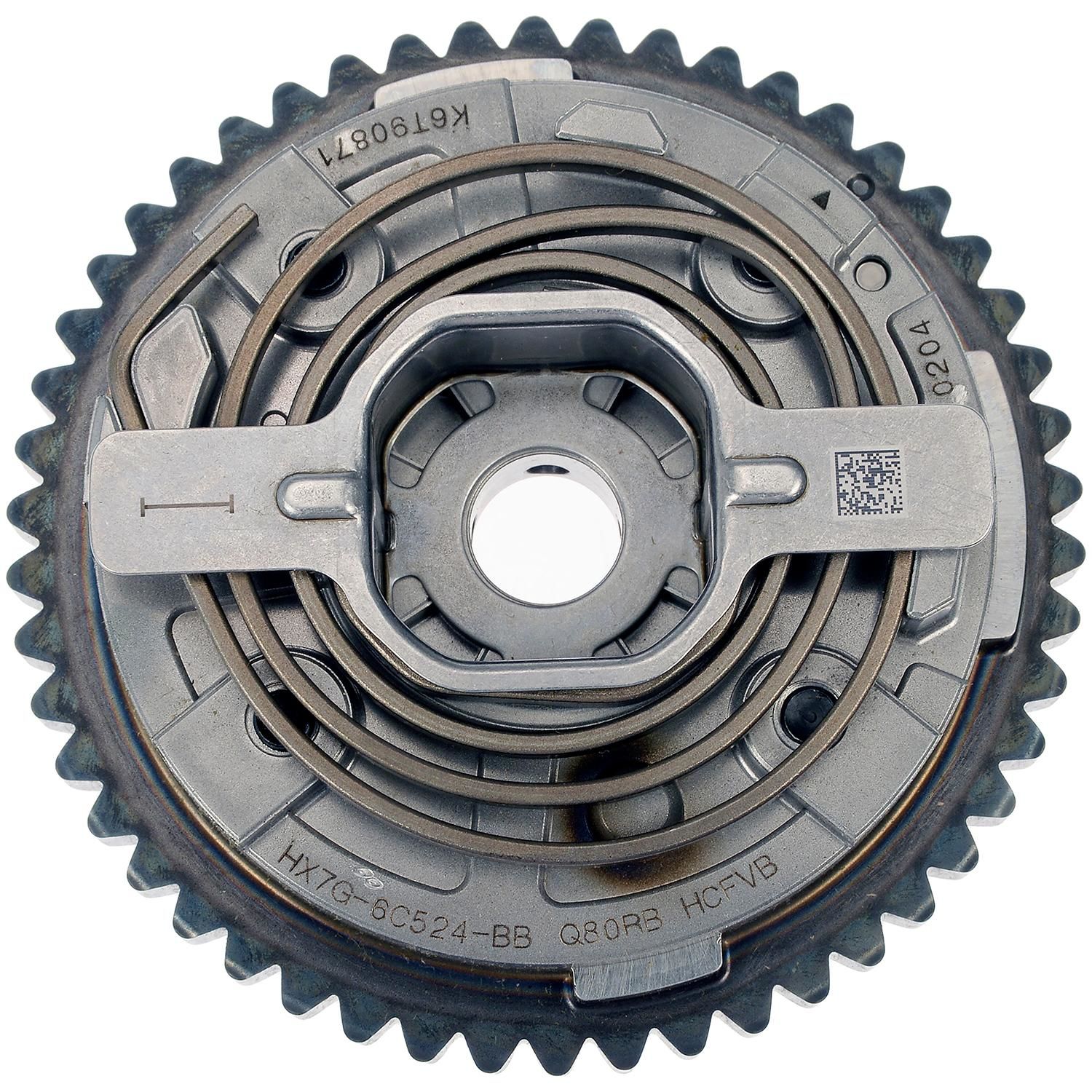 Cam Phaser - Camshaft Phaser - Variable Timing Camshaft Gear - Variable valve timing gear - Cam phaser - Variable valve timing actuator - The variable valve timing sprocket is key to ensuring an engine's performance and clean running. Replace a worn factory VVT sprocket with this quality engineered sprocket to restore lost performance. Designed to install and perform like the original. - Ford Bronco Sport 2023-21, Ford Escape 2023-20 - Dorman Variable Valve Timing Sprocket 918-814