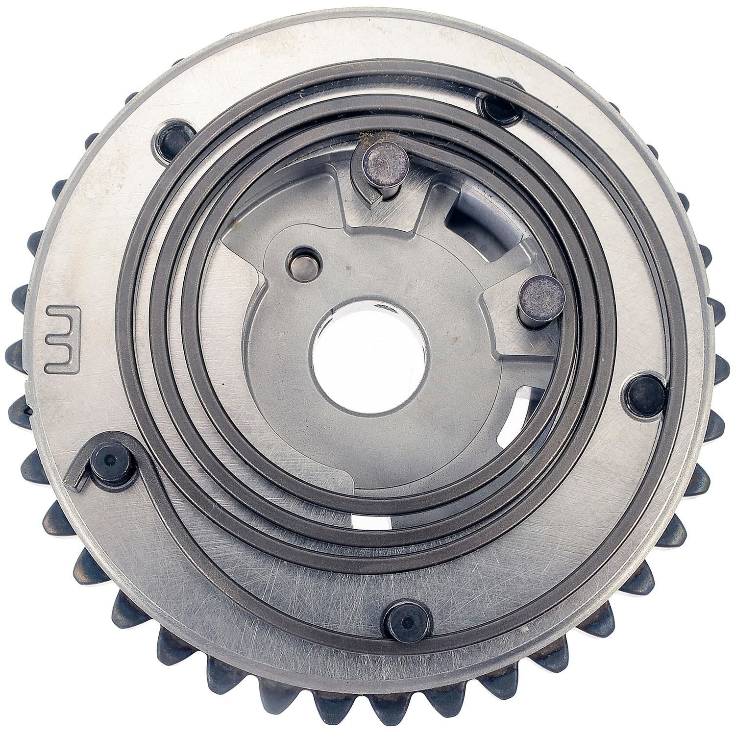 Cam Phaser - Camshaft Phaser - Variable Timing Camshaft Gear - Variable valve timing actuator - Cam phaser - Variable valve timing gear - The variable valve timing sprocket is key to ensuring an engine's performance and clean running. Replace a worn factory VVT sprocket with this quality engineered sprocket to restore lost performance. Designed to install and perform like the original. - Ford 2023-18, Lincoln 2023-19 - Dorman Variable Valve Timing Sprocket 918-824