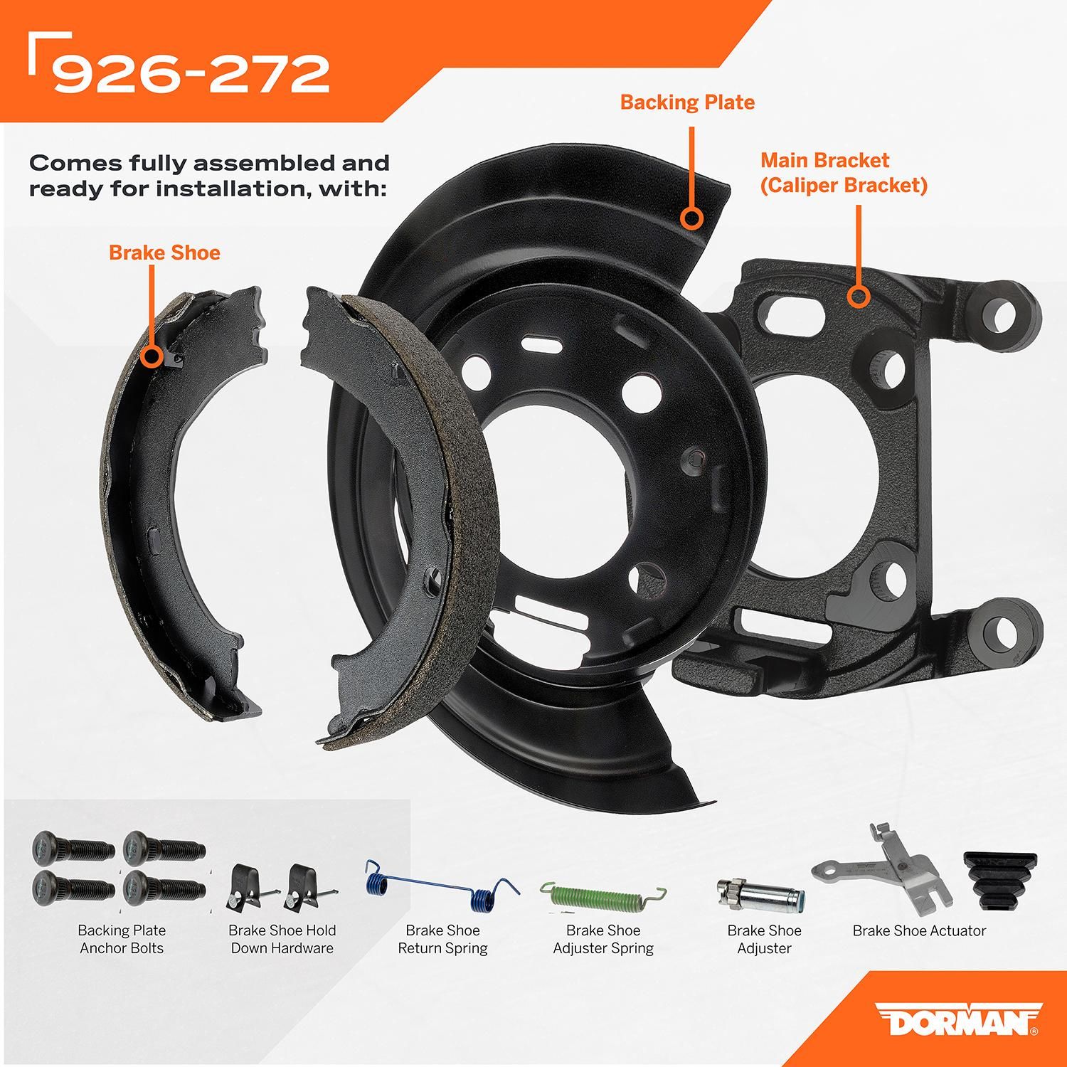 Dorman 926-371 Rear Loaded Brake Backing Plate Nigeria | Ubuy