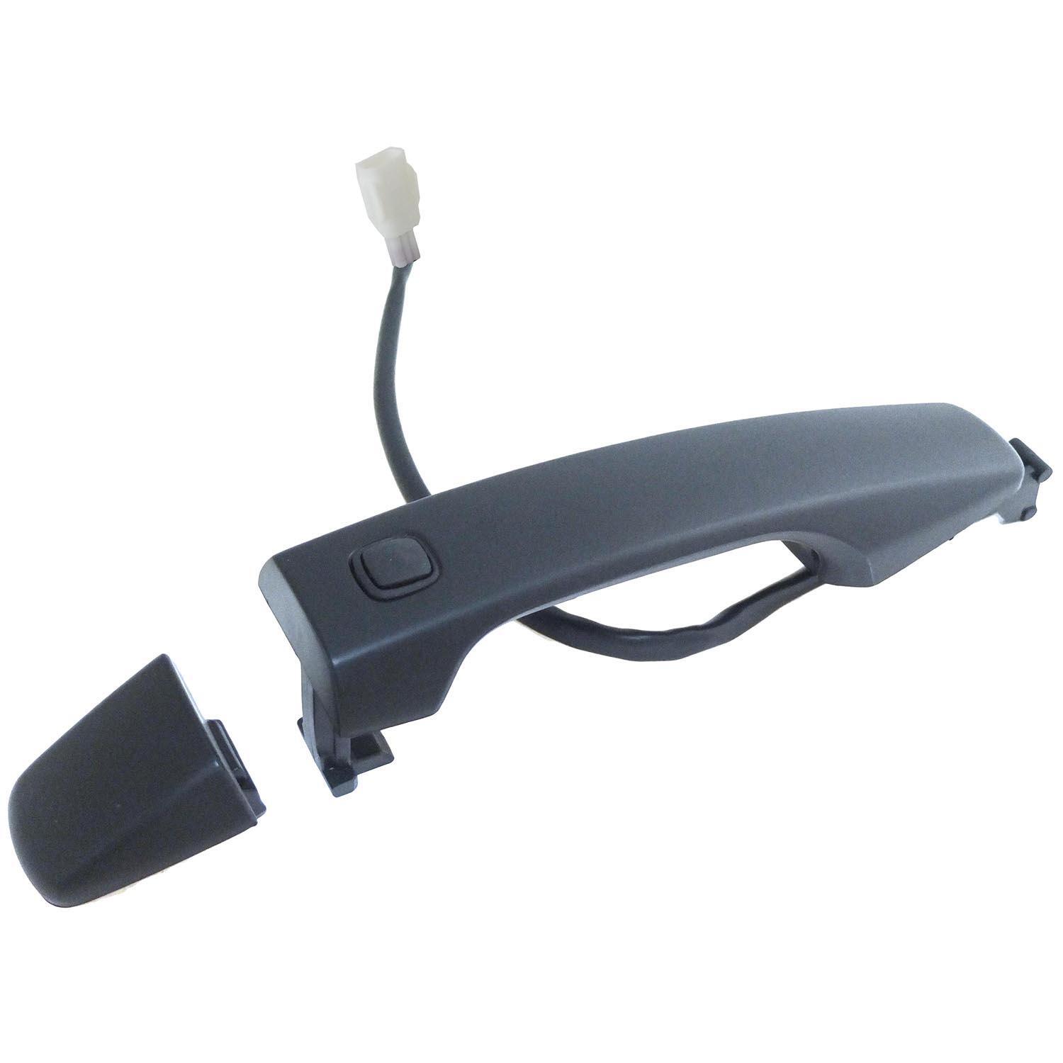 Dorman - HELP Exterior Door Handle 93024 - EXTERIOR DOOR HANDLE - Exterior Door Handle Front Right Without Keyhole -  RFID with Passive Entry - Outside Door Handle - Want a new exterior door handle that matches the original, for far less than going back to the dealership? This replacement door handle was engineered to match the fit and appearance of the stock handle on specific vehicle years, makes and models. - Lexus LX570 2015-08, Toyota Land Cruiser 2015-13, Toyota Land Cruiser 2011-08
