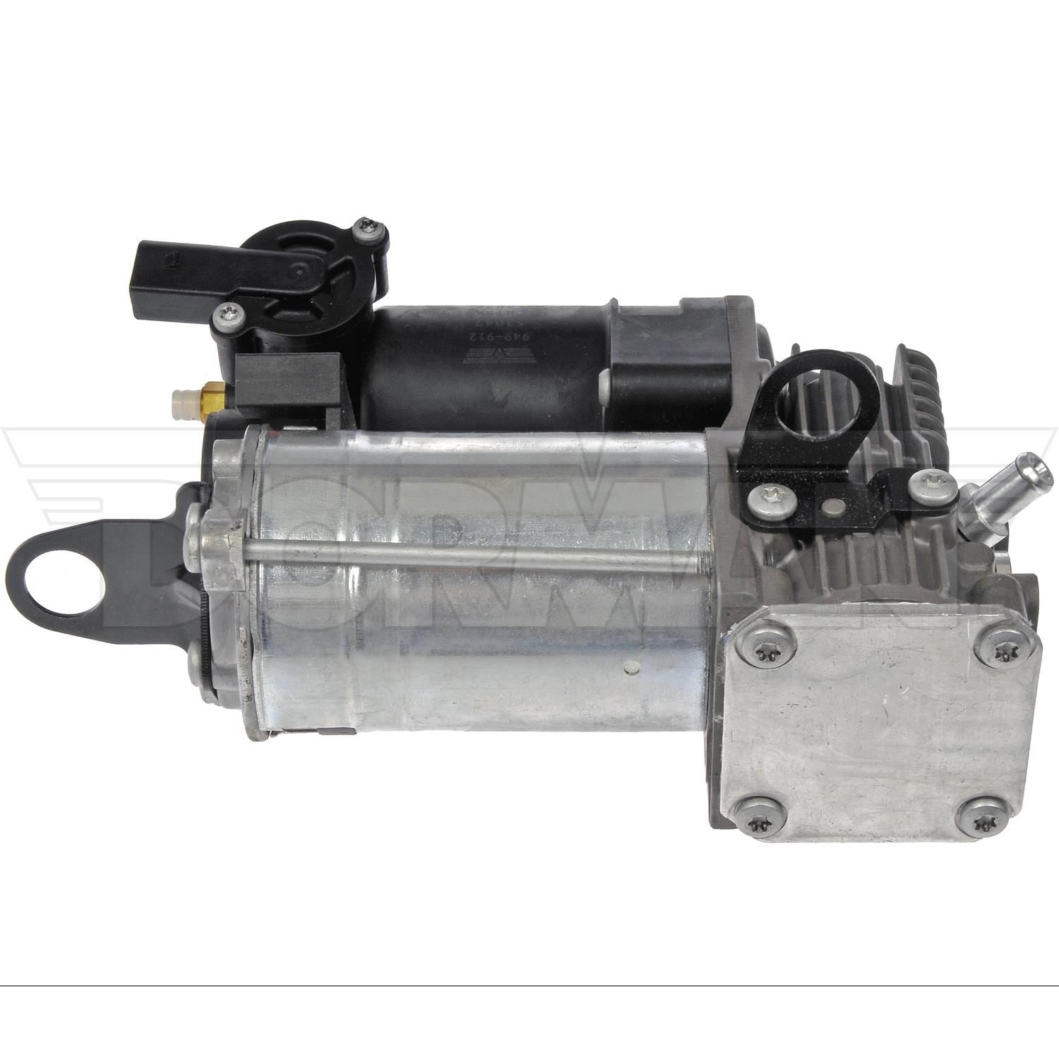 Dorman Air Suspension Compressor 949-931 - Suspension Air Compressor - Air Compressor, Active Suspension - Compressor, Suspension - Suspension Compressor - Compressor, Air Suspension - Active Suspension, Air Compressor - Load Leveling Compressor - This air suspension compressor is designed to match the fit and function of the original compressor on specified applications. Made of quality materials, it is engineered for reliable performance and durability. - Bentley Continental 2012-03, Volkswagen Phaeton 2006-04