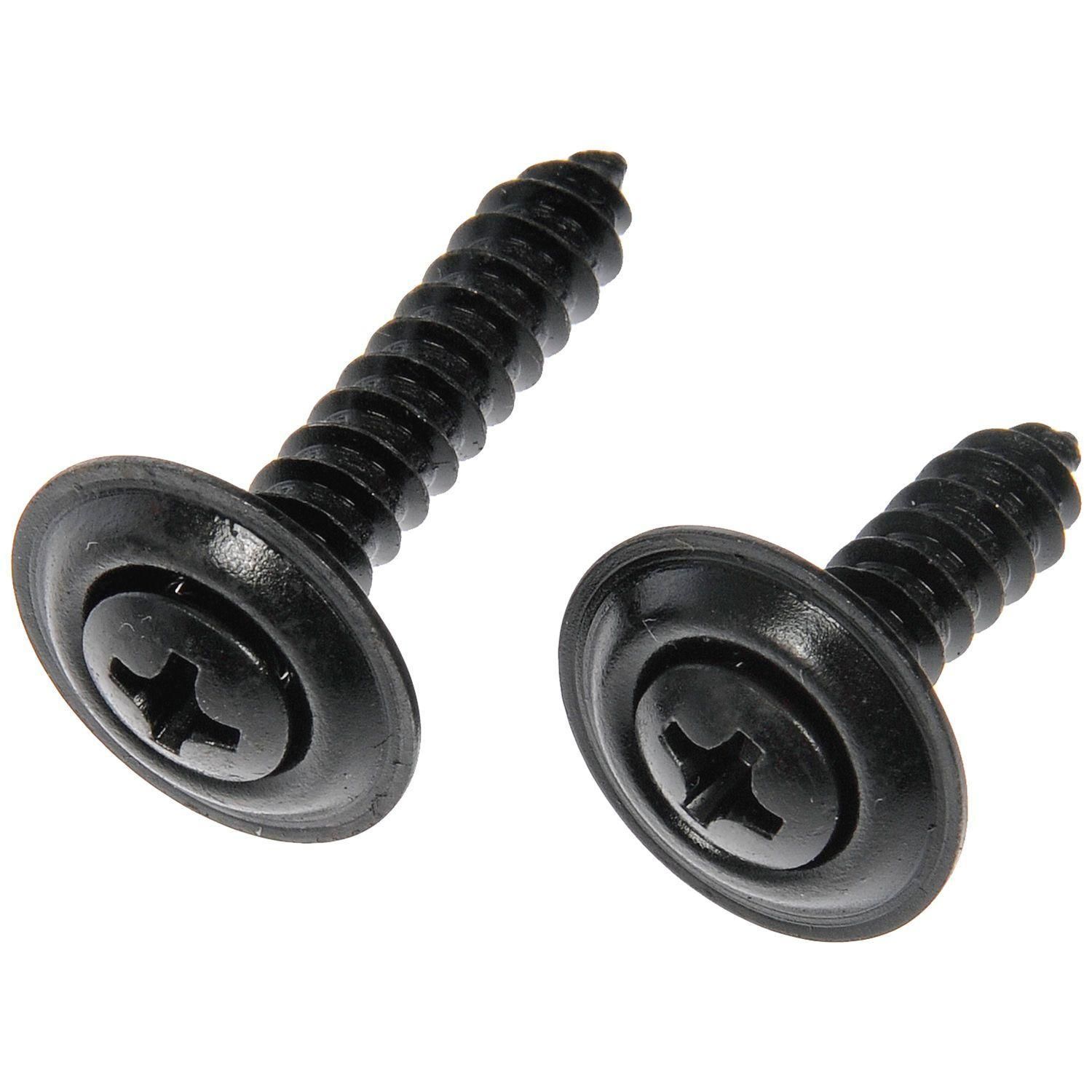 Dorman No. 10, 3/4in. 1in Black Trim Screw Assortment