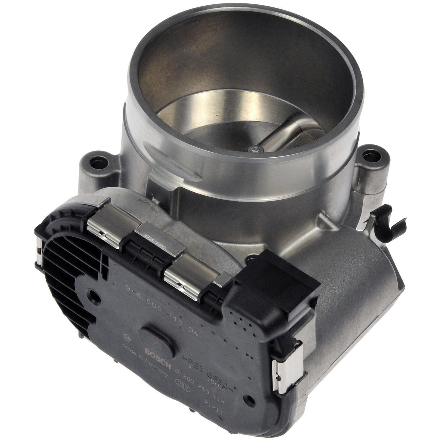 Dorman Fuel Injection Throttle Body 977-370 - THROTTLE BODY UNIT - Electronic Throttle Body - Fuel Injection Throttle Body Unit - Throttle Body Unit - This 100% new electronic throttle body matches the original equipment part for fit and performance. With a corrosion-resistant aluminum body, it features a new sensor and circuit board for reliable performance. - Porsche 911 2005-04, Porsche Cayenne 2013-11, Porsche Cayenne 2006-03, Porsche Panamera 2014-10