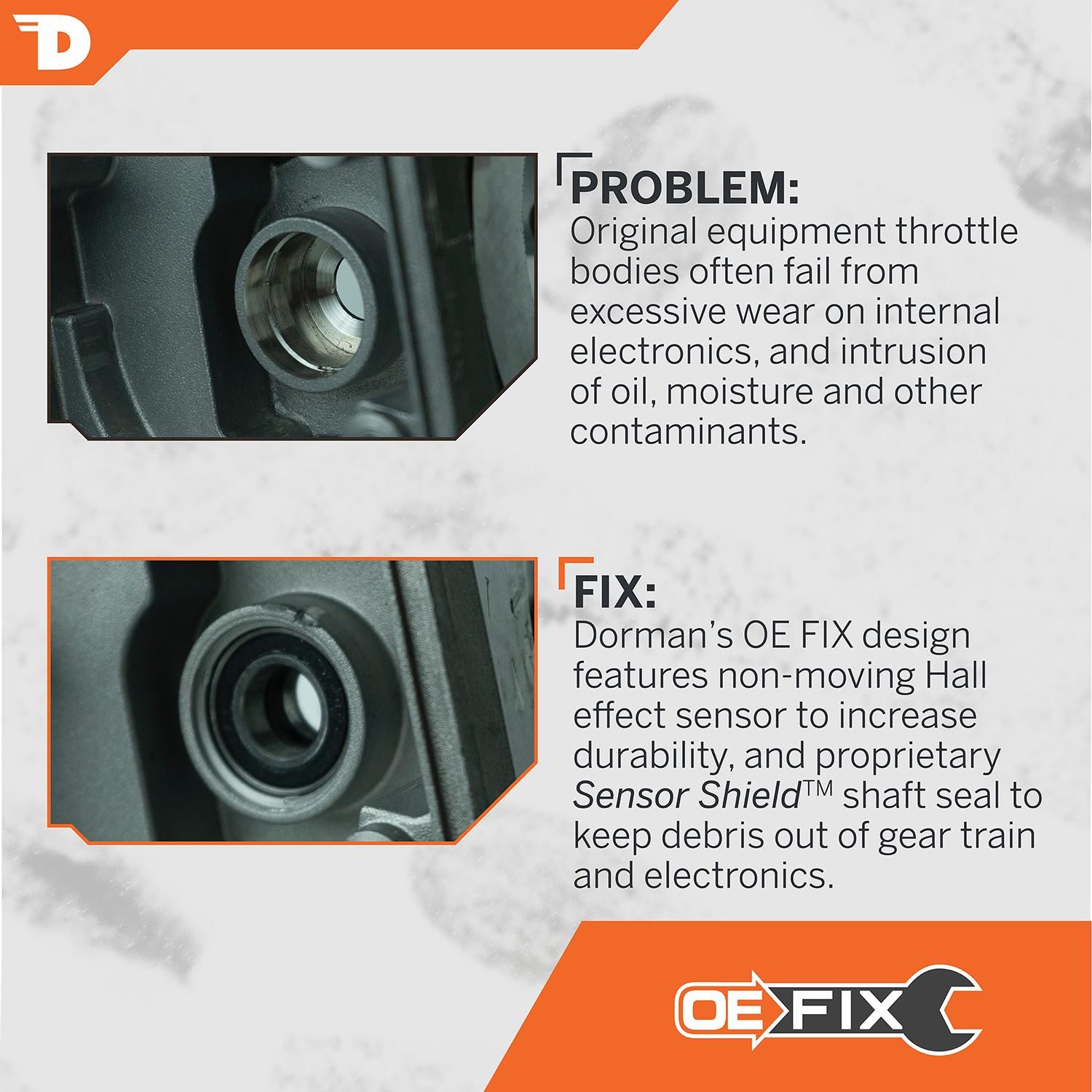 Dorman - OE Solutions Fuel Injection Throttle Body 977-780
