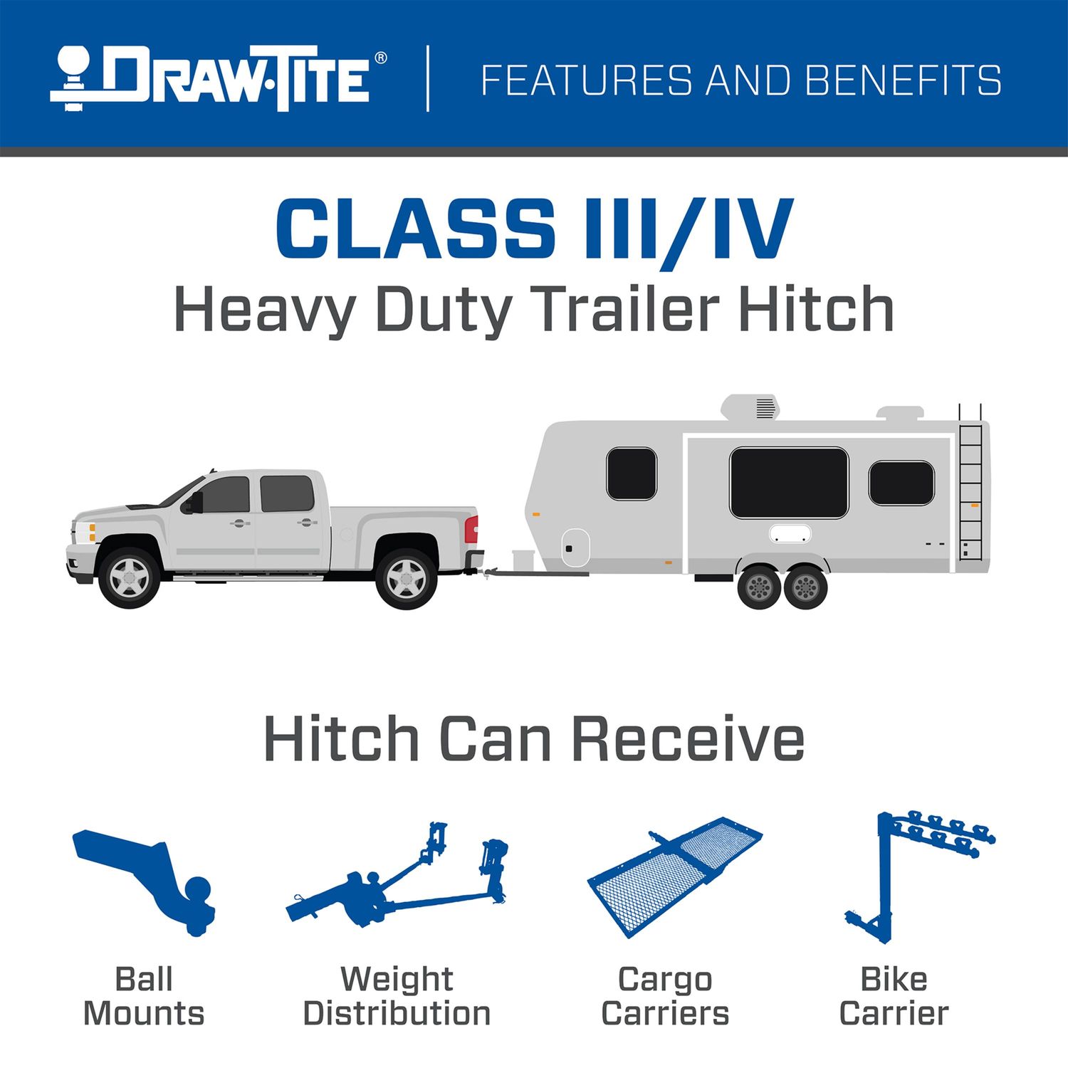Draw-Tite Trailer Hitch 75790
