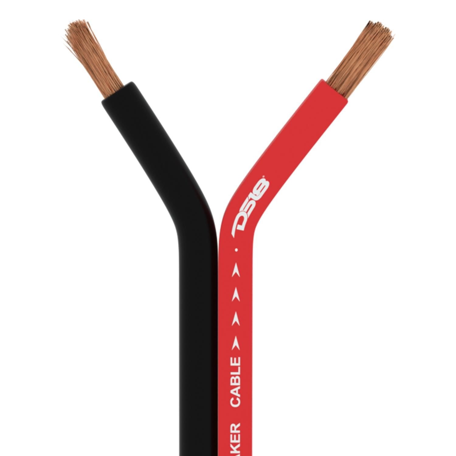 DS18 10GA Red and Black 100ft Ultra Flex Speaker Wire