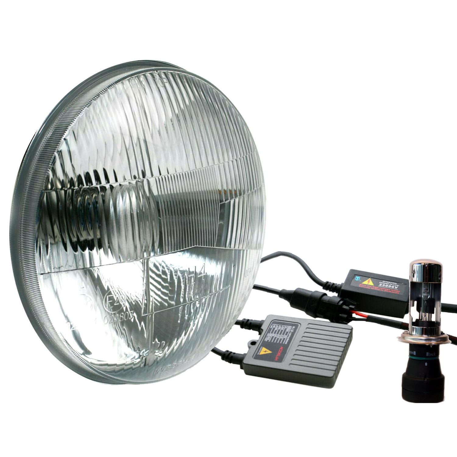 Delta Light 7in Classic Hid Headlight Kit 1 Pair