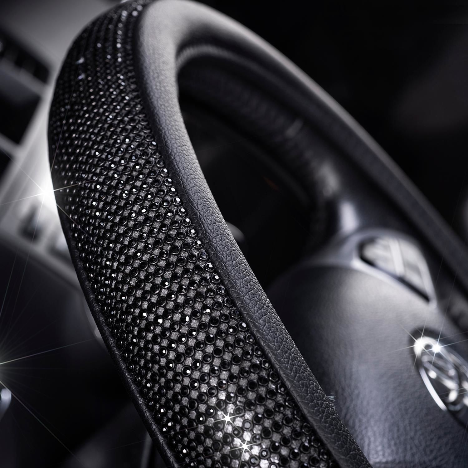 Bling steering deals wheel covers