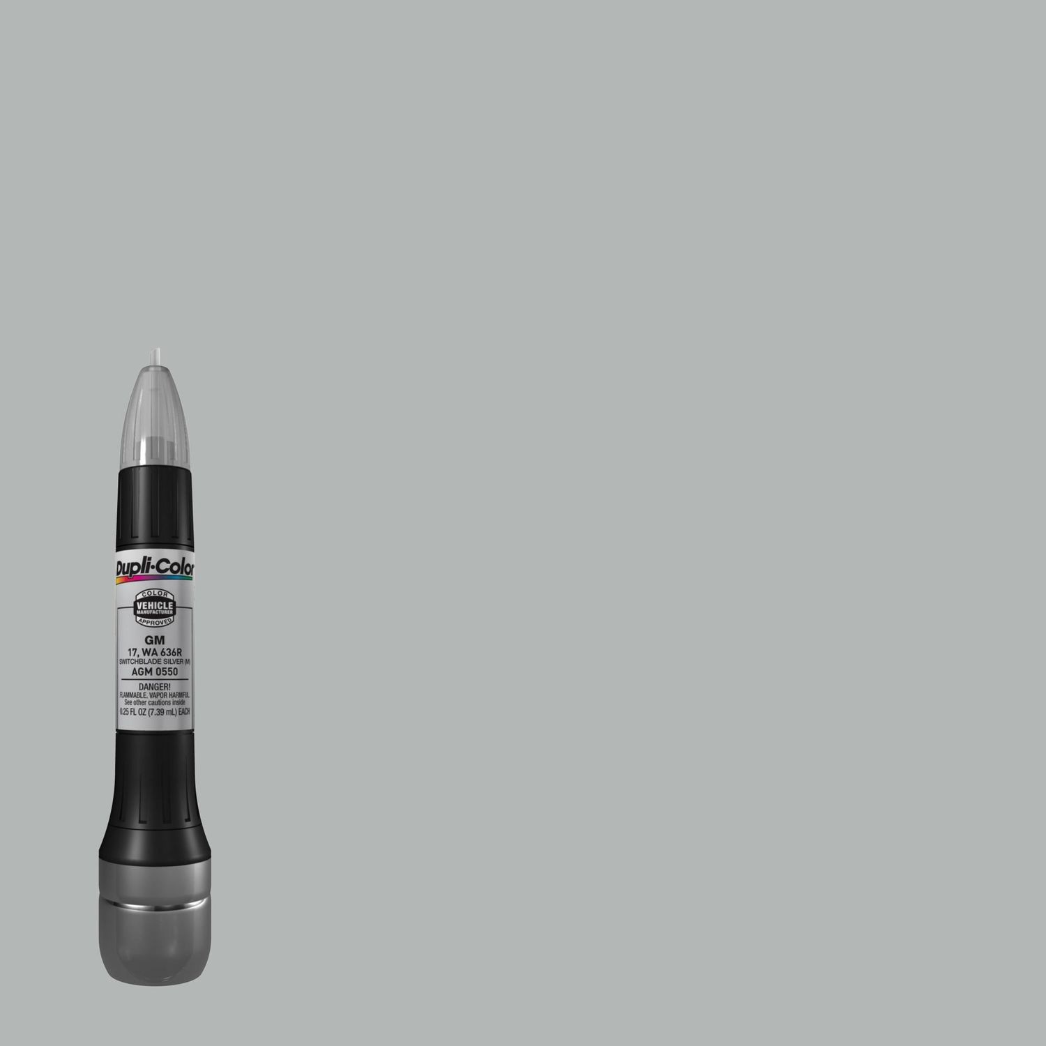 Dupli-Color Scratch Fix Touch Up Paint Switchblade Silver Metallic Pen Paint Code 636R
