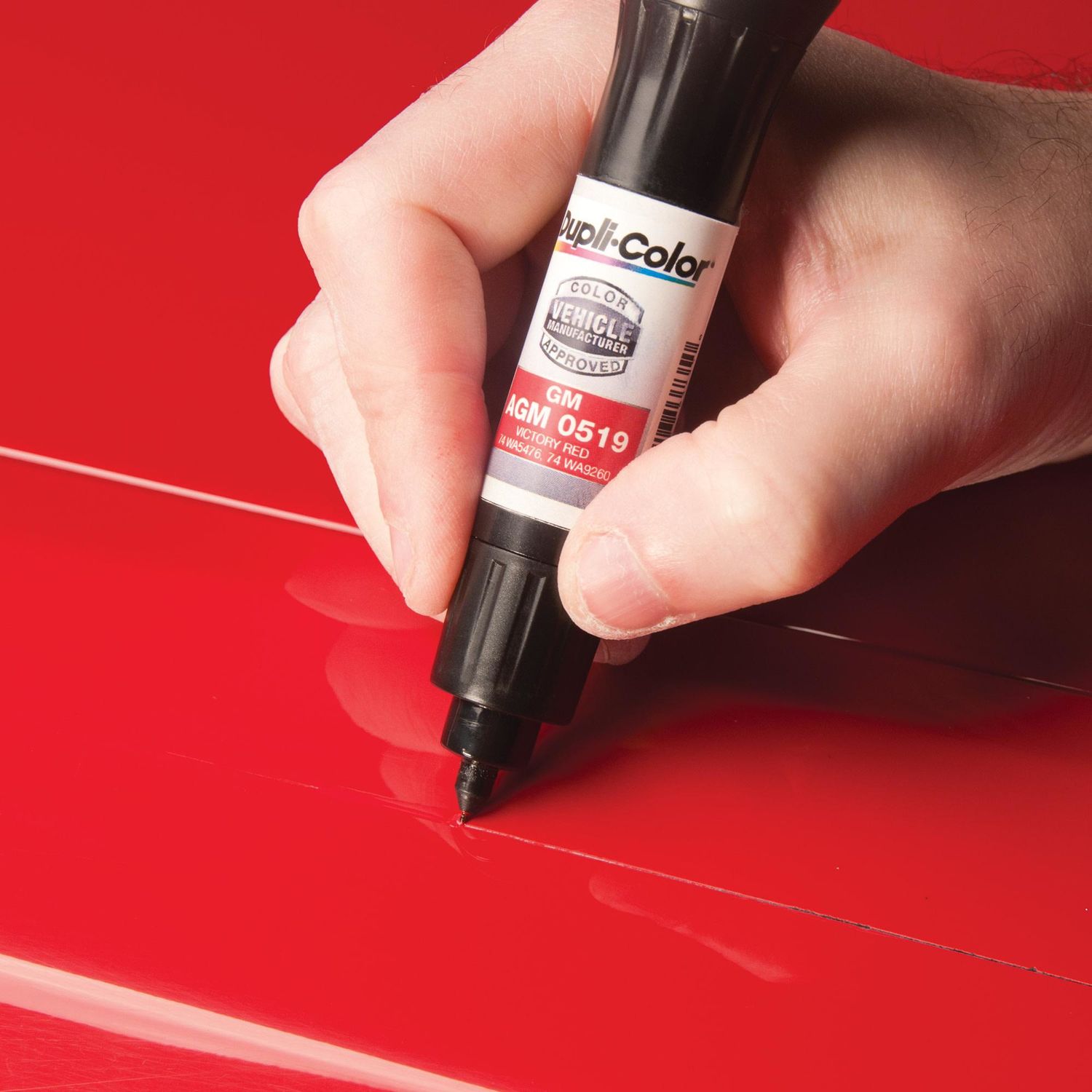 Dupli-Color Scratch Fix Touch Up Paint Switchblade Silver Metallic Pen Paint Code 636R