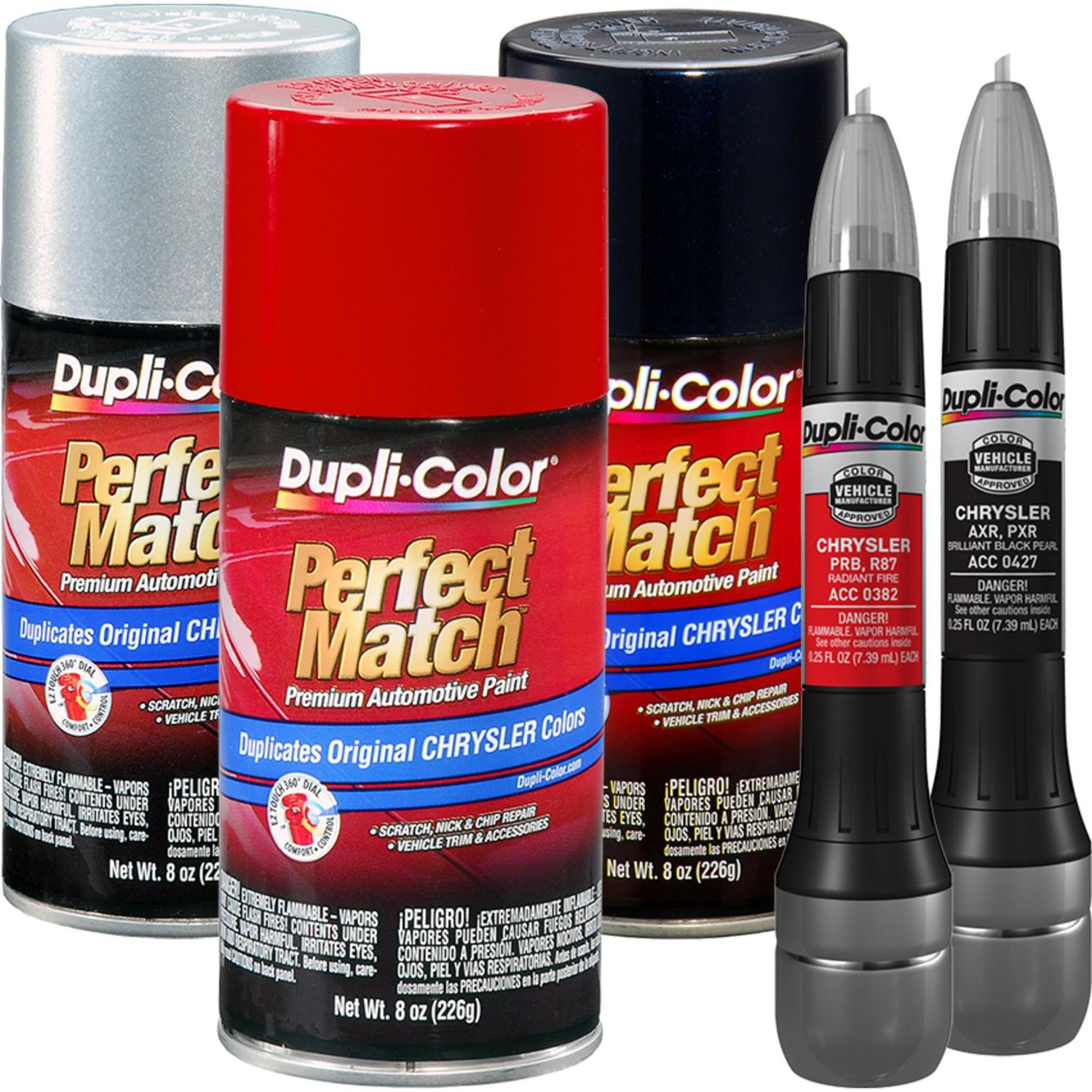 Dupli-Color Scratch Fix Touch Up Paint Switchblade Silver Metallic Pen Paint Code 636R