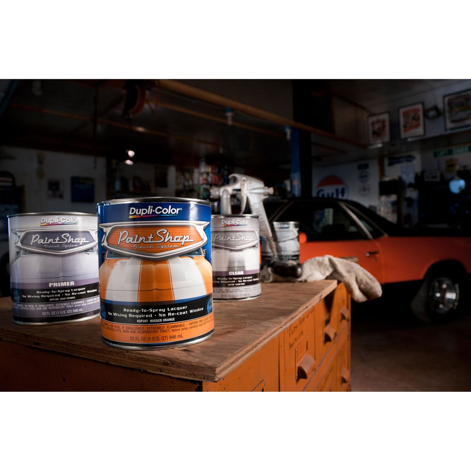 Automotive Spray Paint Clearcoat and Primer