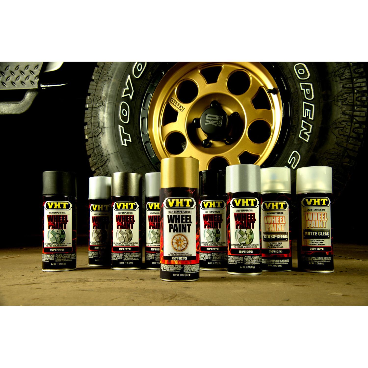 VHT Graphite Wheel Paint 11oz