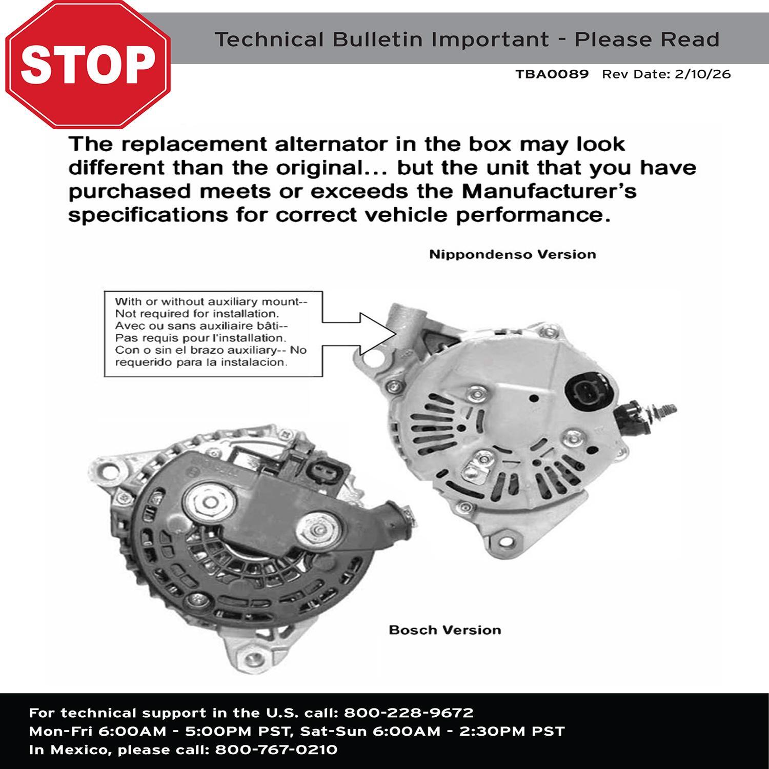 Duralast Alternator 12228