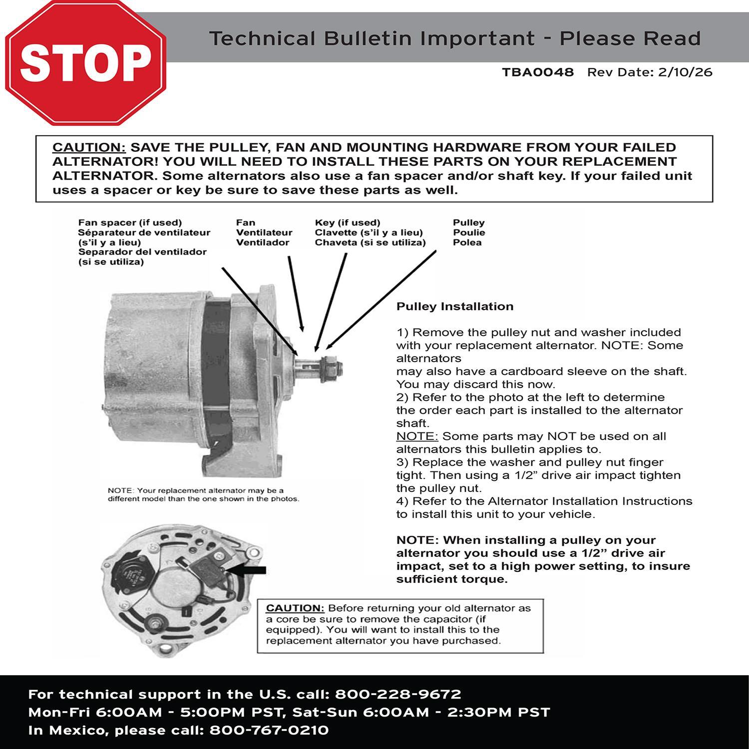 Duralast Alternator 14889