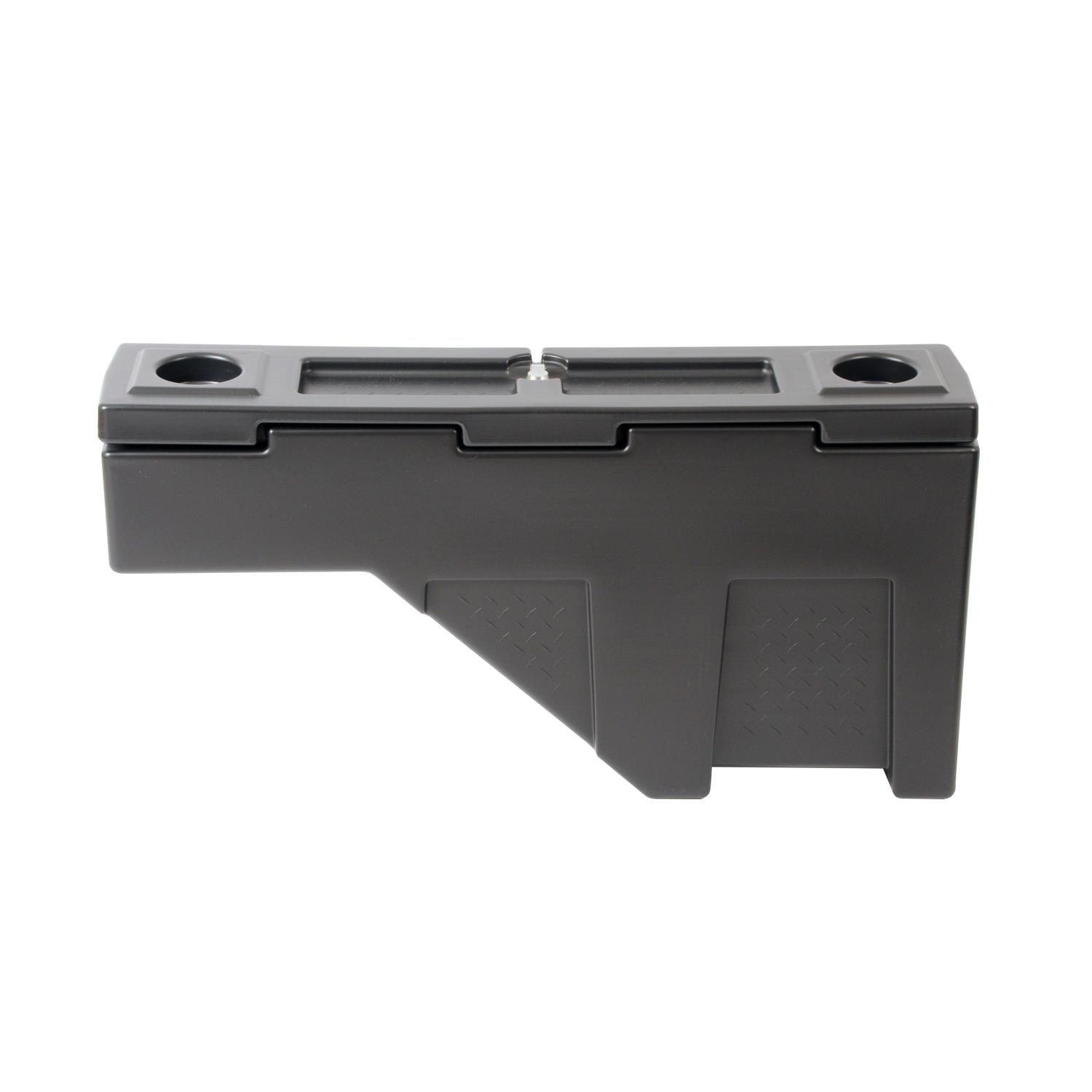Dee Zee Black Poly Plastic Specialty Series Driver Side Wheel Well Tool Box