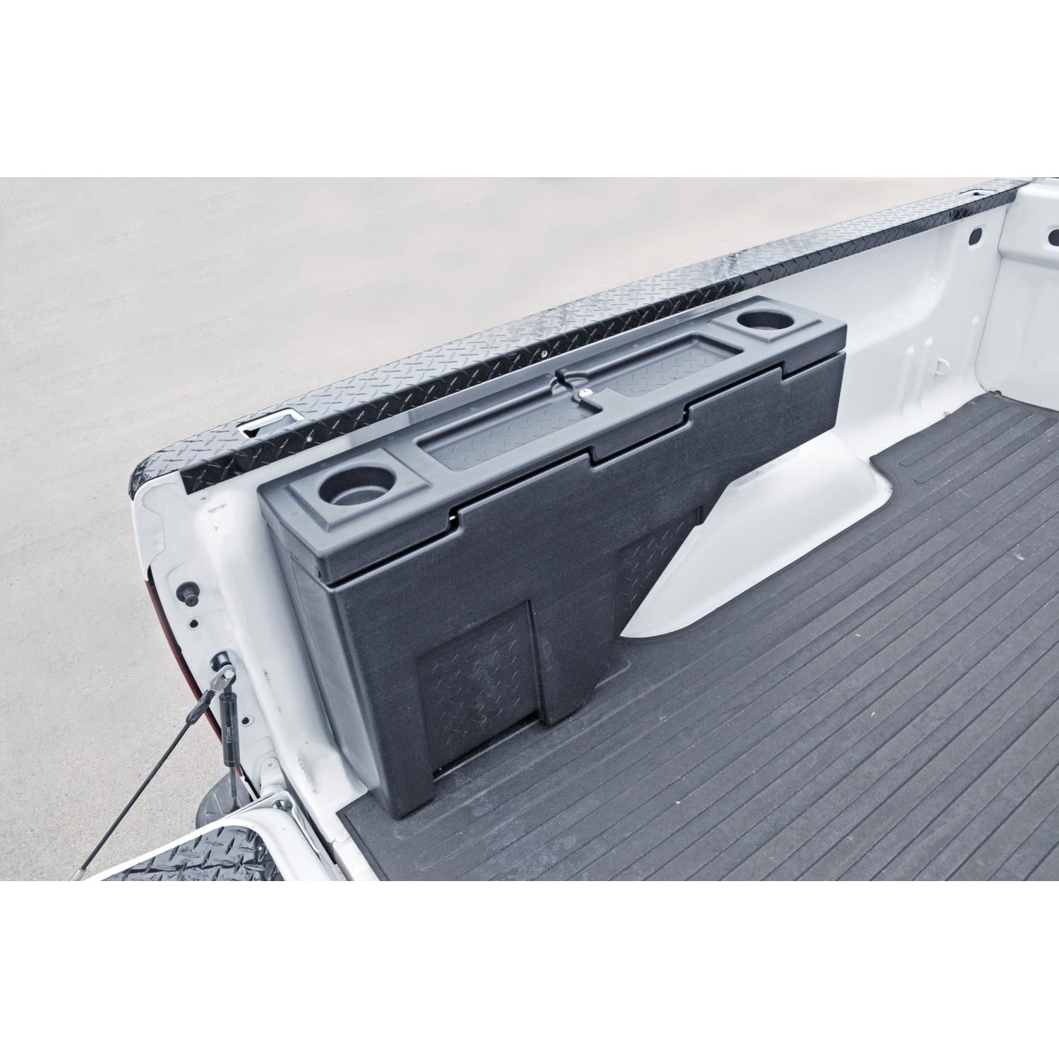 Dee Zee Black Poly Plastic Specialty Series Driver Side Wheel Well Tool Box