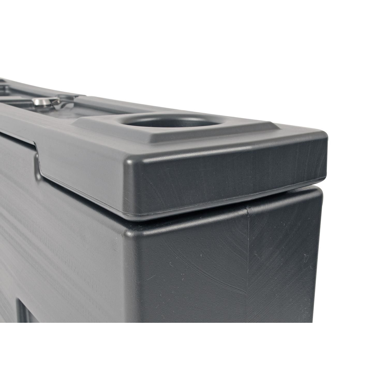 Dee Zee Black Poly Plastic Specialty Series Driver Side Wheel Well Tool Box
