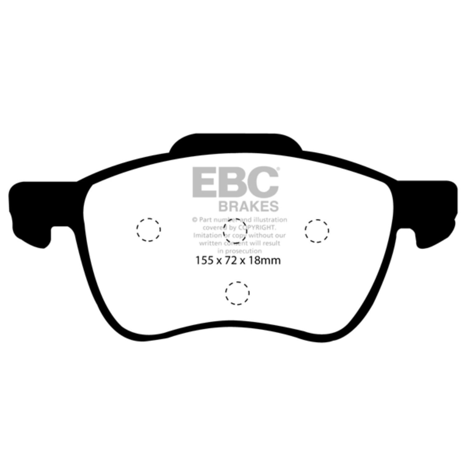 EBC Performance Brake Pads DP31229C