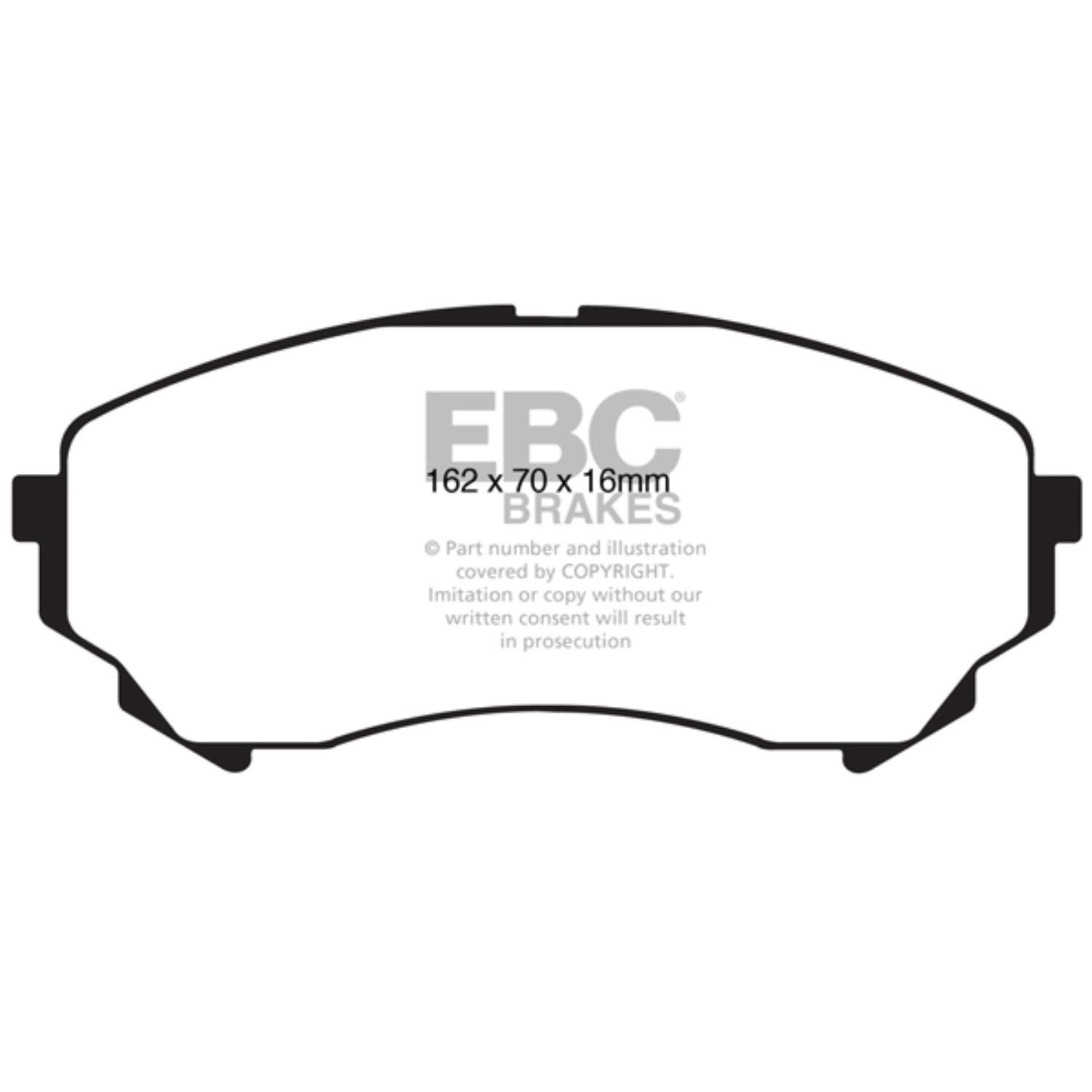 EBC Performance Brake Pads DP31828C