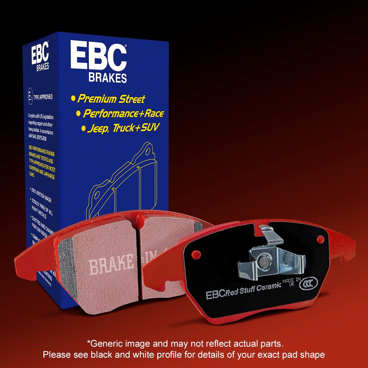 EBC Performance Brake Pads DP32180C