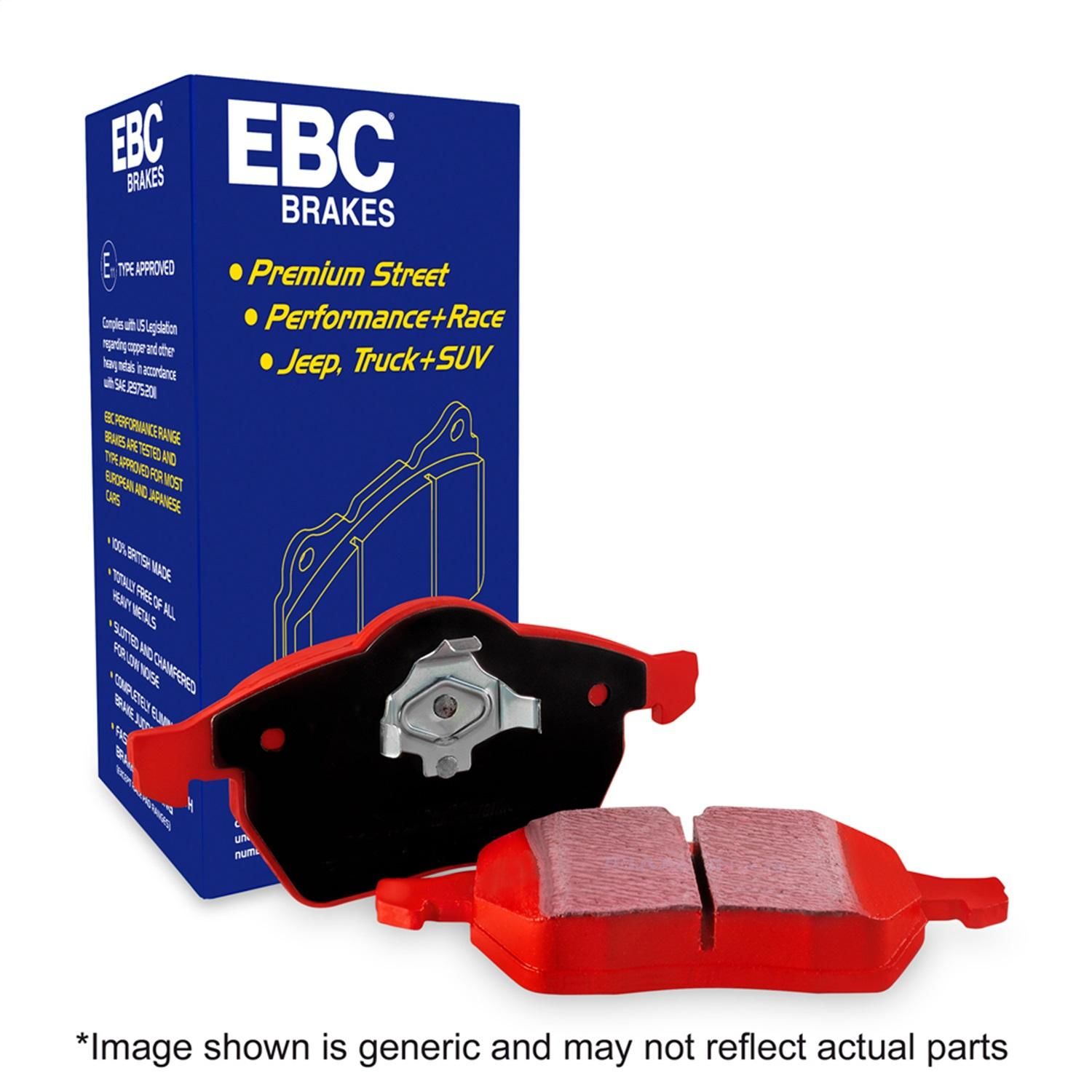 EBC Brakes Organic Disc Brake Pad Set DP3675C