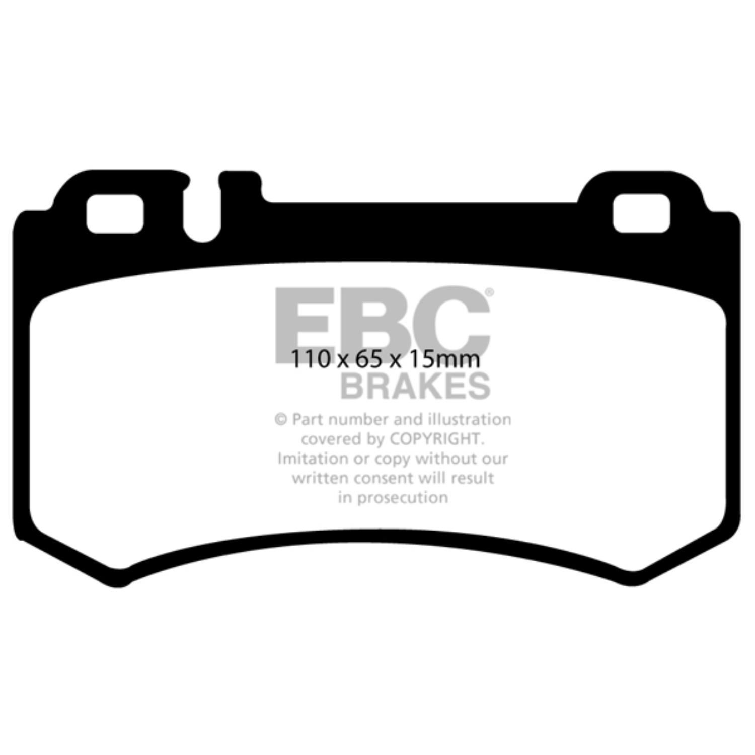 EBC Performance Brake Pads DP41490R