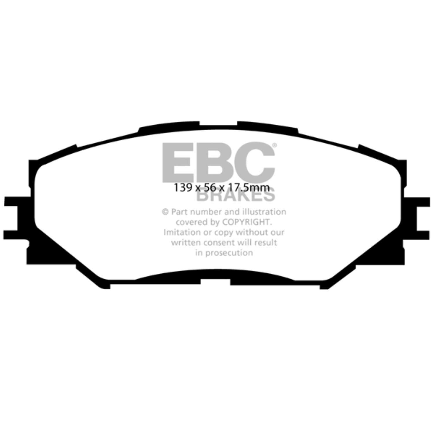 EBC Performance Brake Pads DP41791R