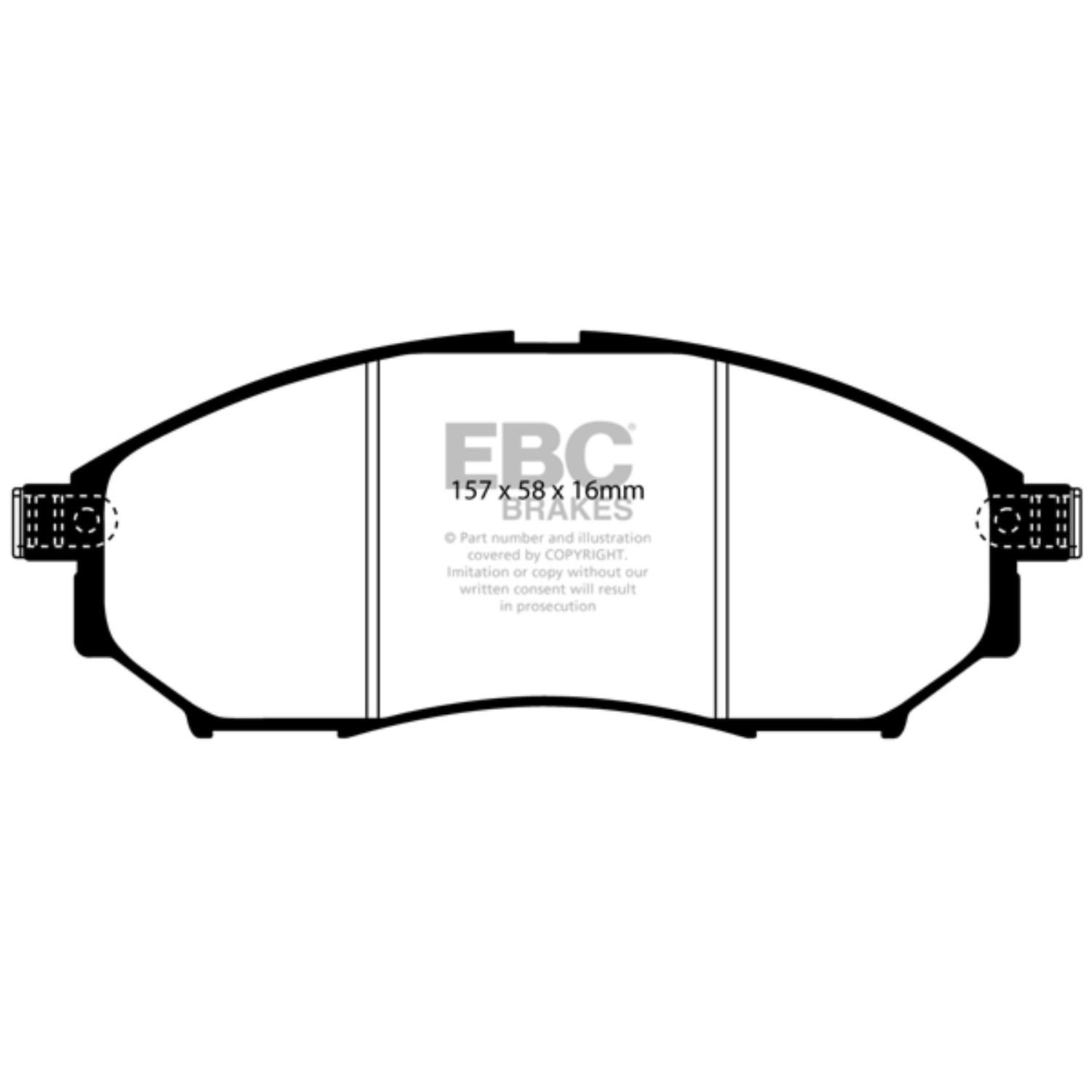 EBC Performance Brake Pads DP91671