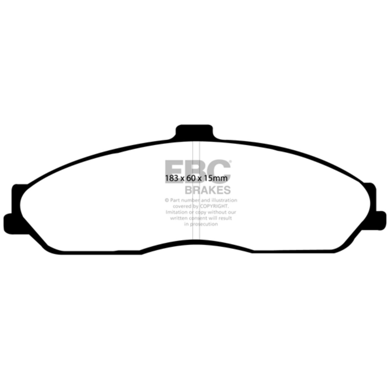 EBC Performance Brake Pads Rotors Kit S2KF1047