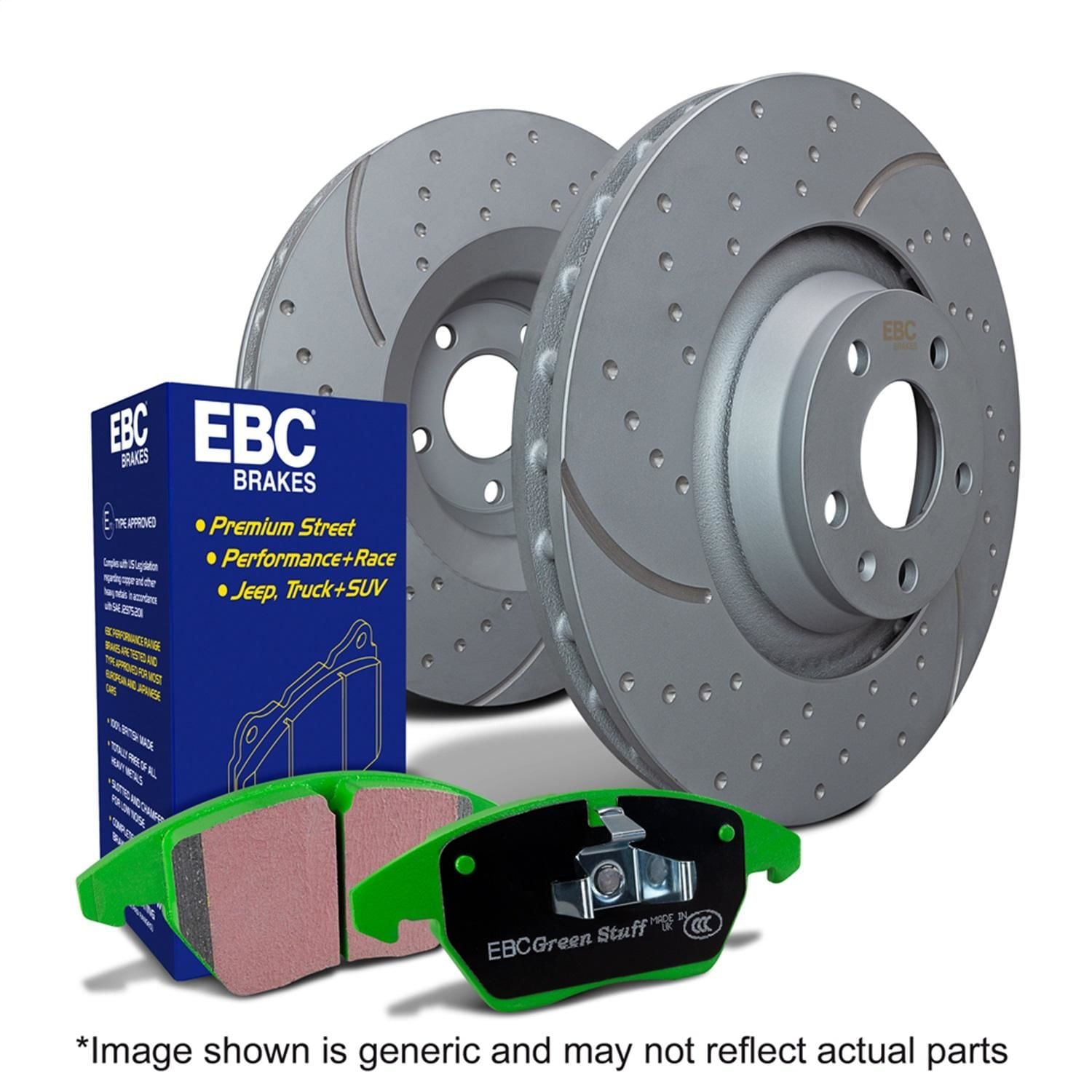 Ebc Performance Brake Pads Rotors Kit S3kf1128 