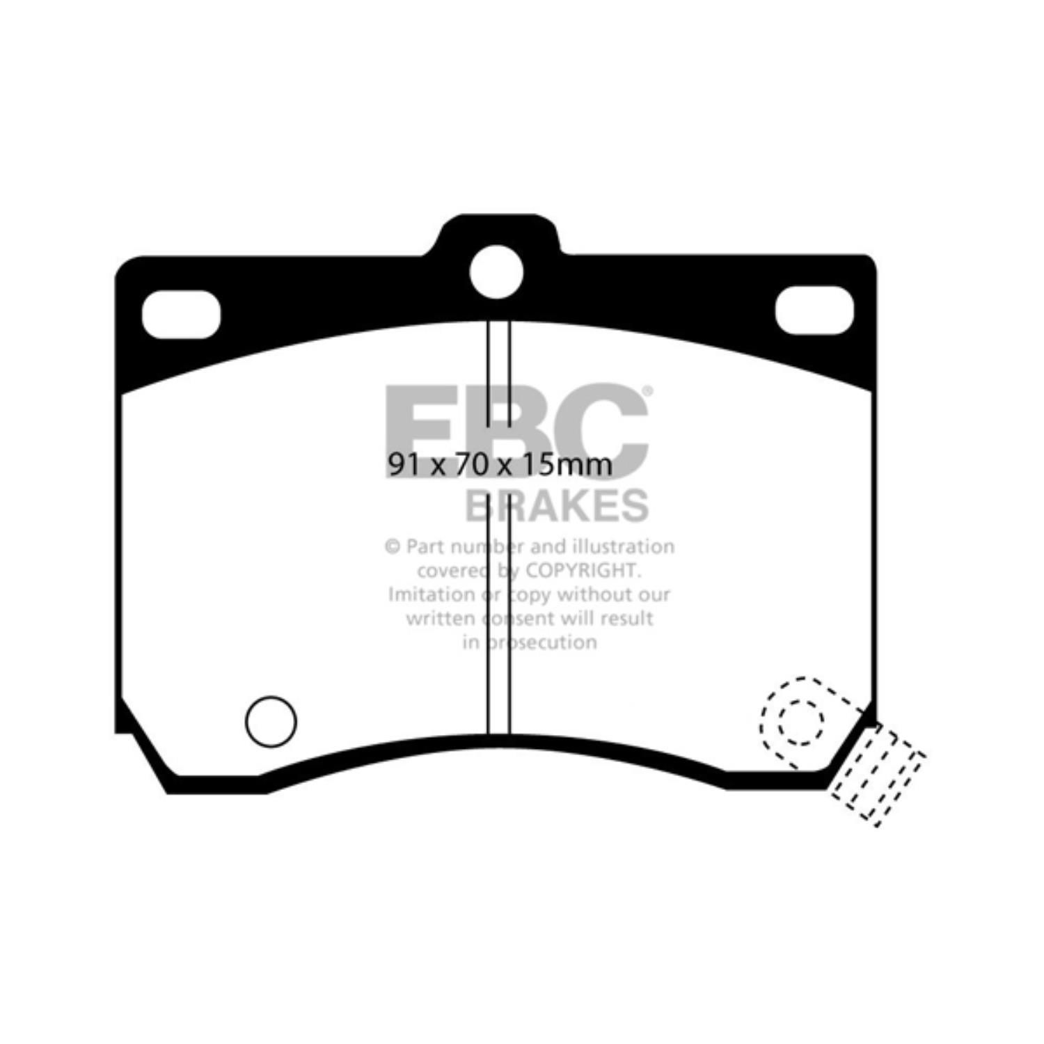EBC Performance Brake Pads Rotors Kit S5KF1592