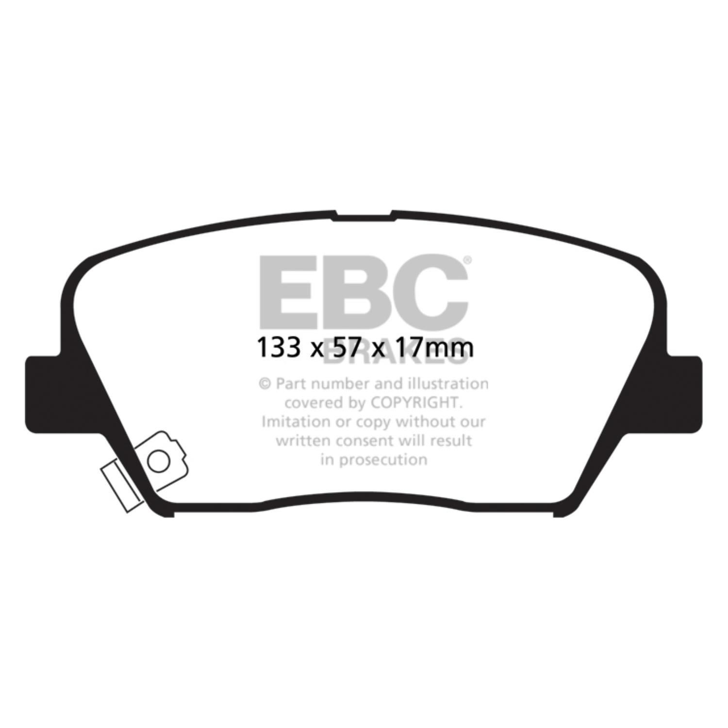 EBC Performance Brake Pads Rotors Kit S5KF1775