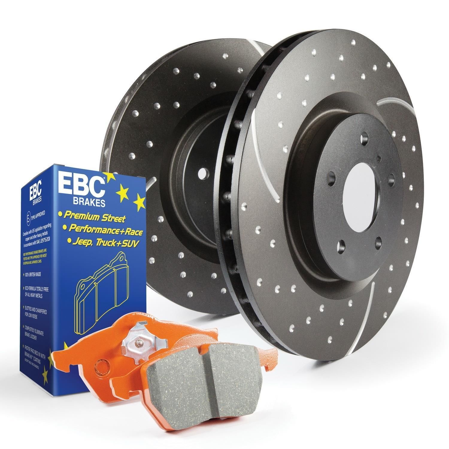EBC Performance Brake Pads Rotors Kit S8KF1022