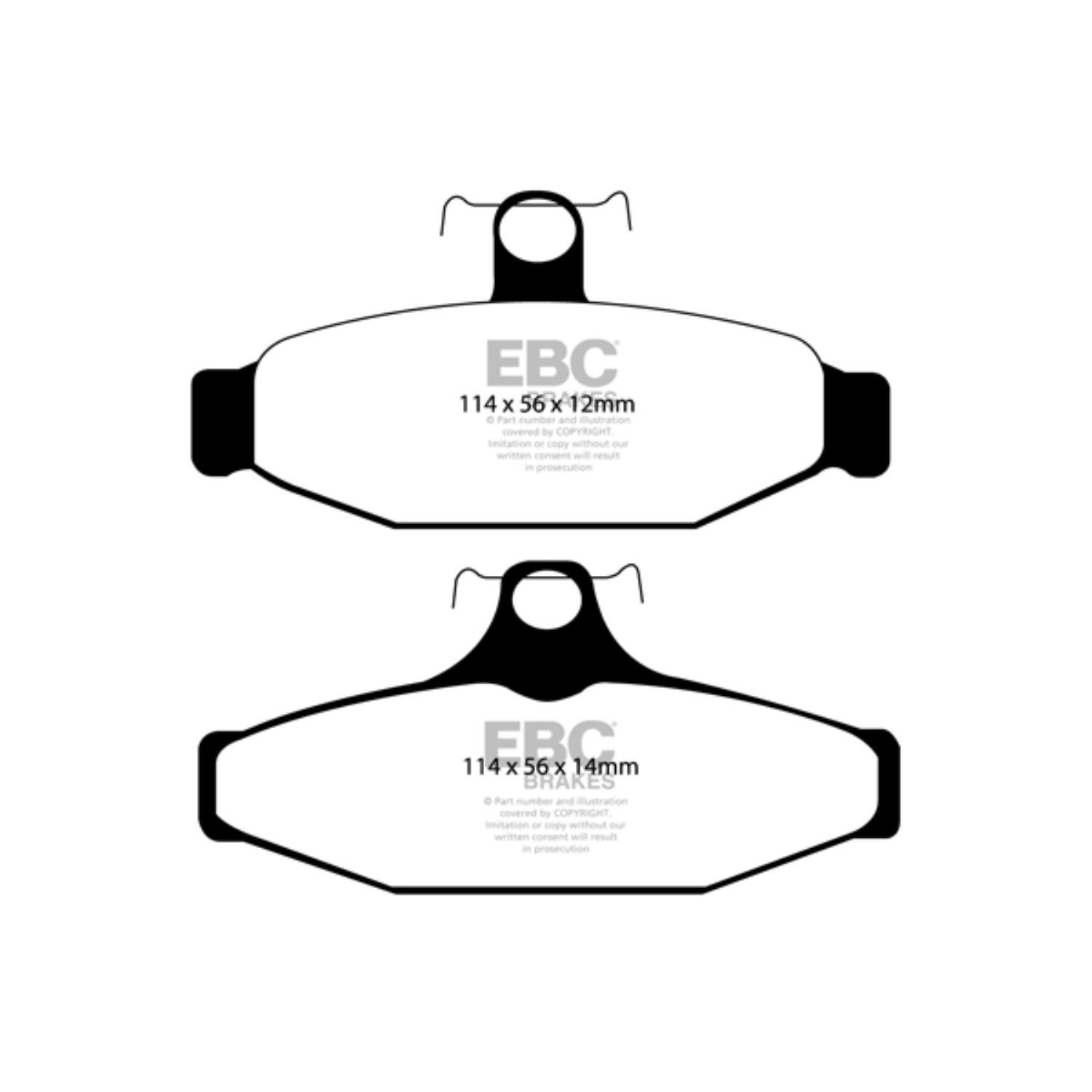 EBC Performance Brake Pads Rotors Kit S9KR1120