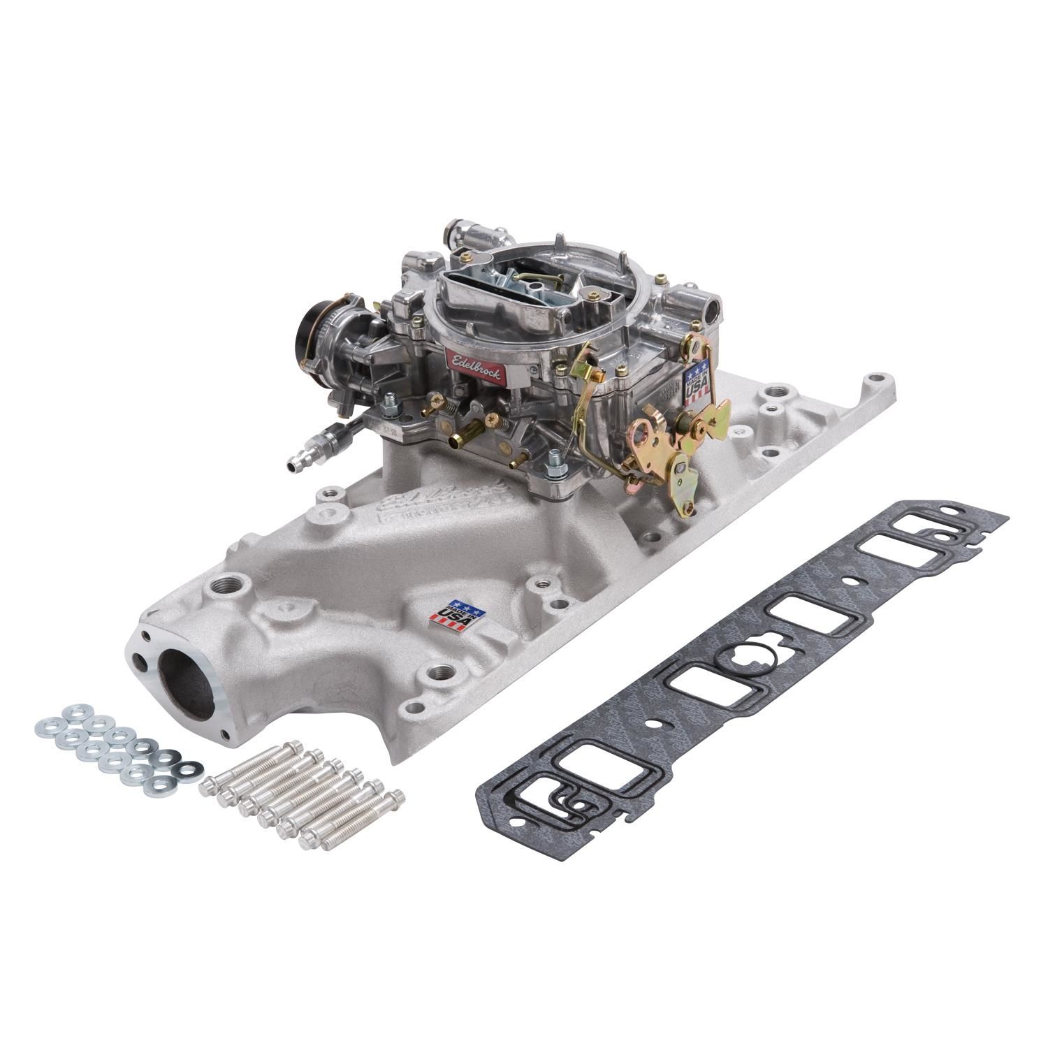Edelbrock Intake Manifold - Carburetor Kit 2031