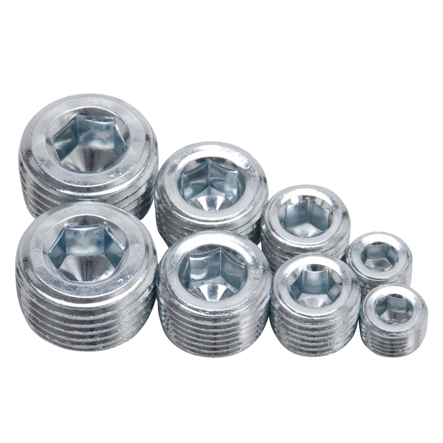Edelbrock Pipe Plug Set Tubing Cap