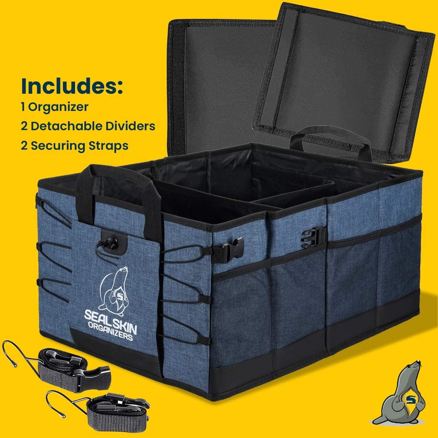 Seal Skin Covers Universal Trunk Organizer that Expands Up to 2ft