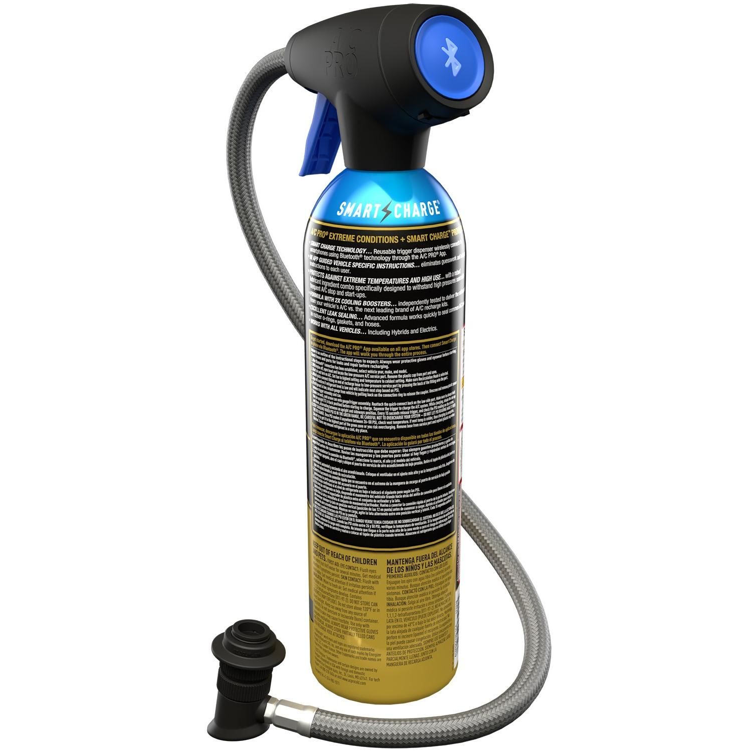 A/C Pro R-134a Extreme Refrigerant Kit with Charging Hose and