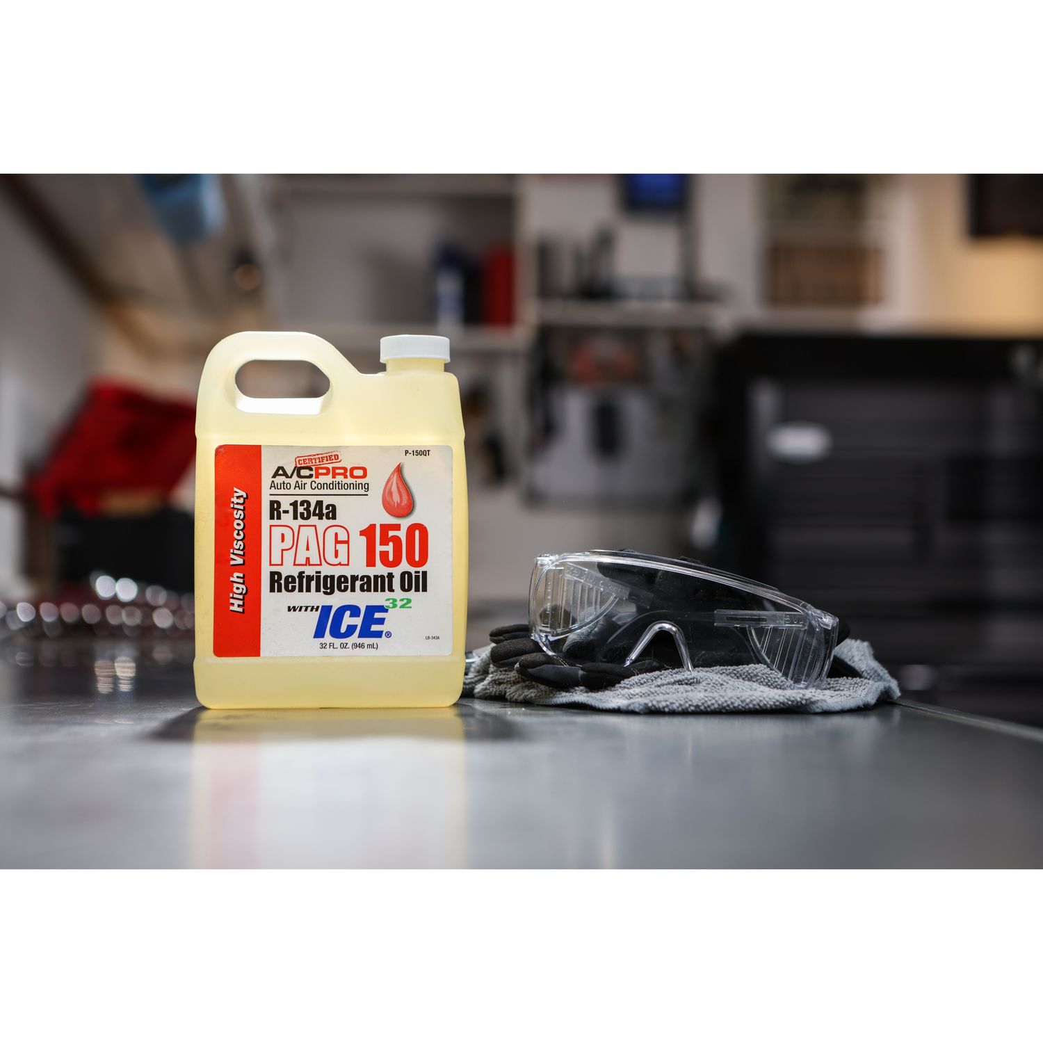 A/C Certified Pro R134A Pag 150 Refrigerant Oil With Ice 32 8Oz – ZYGQN