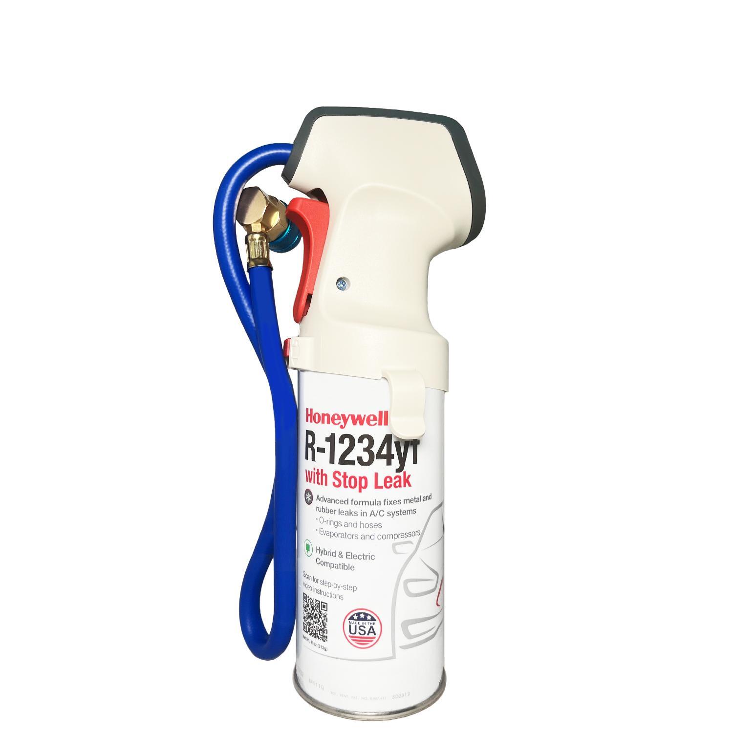 Honeywell R1234YF Refrigerant, Stop Leak with Charging Hose