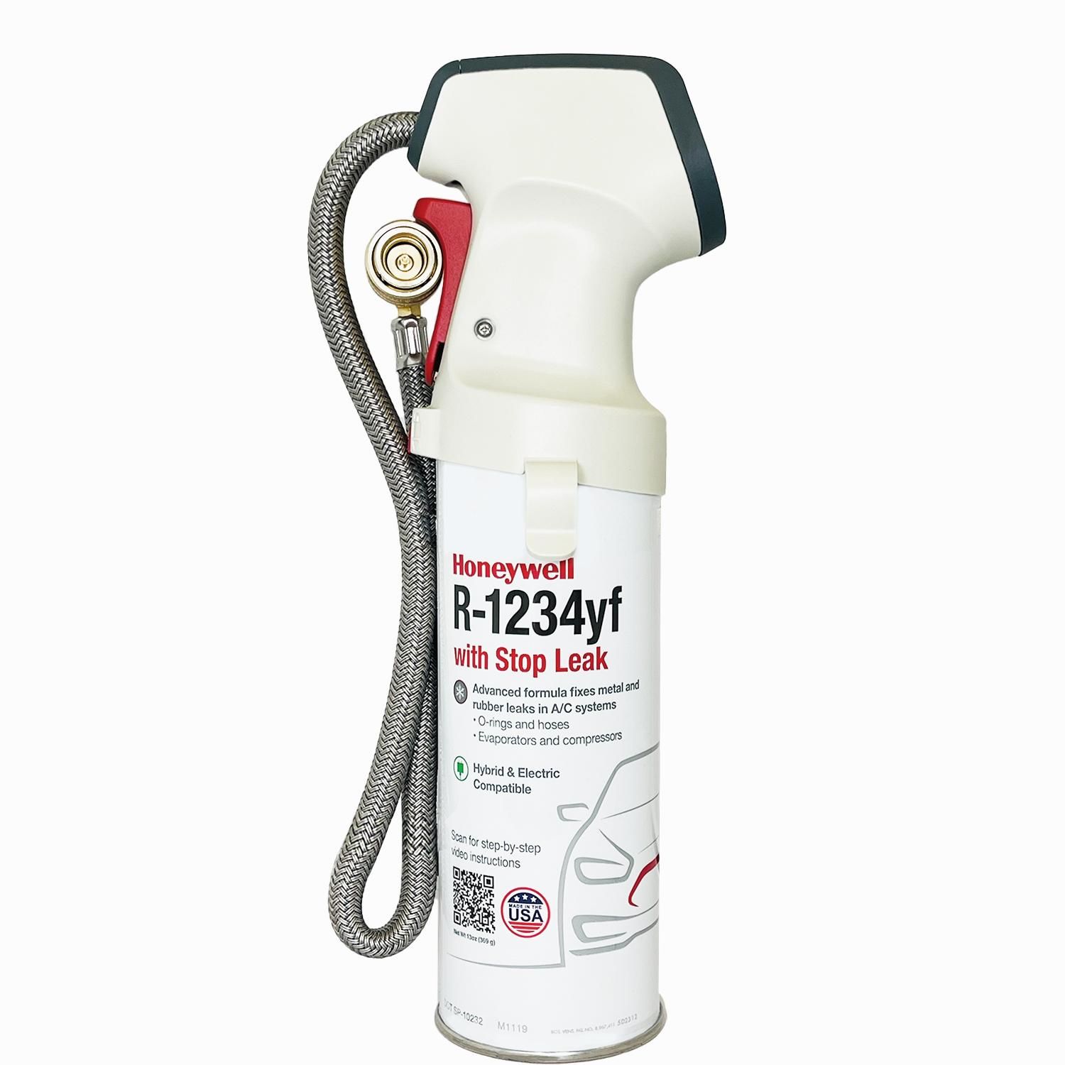 Honeywell HFO-1234yf R1234-yf200g x 6本入 Amazon.co.jp: ハネウェルHFO-1234yfカーエアコン用冷媒 200g