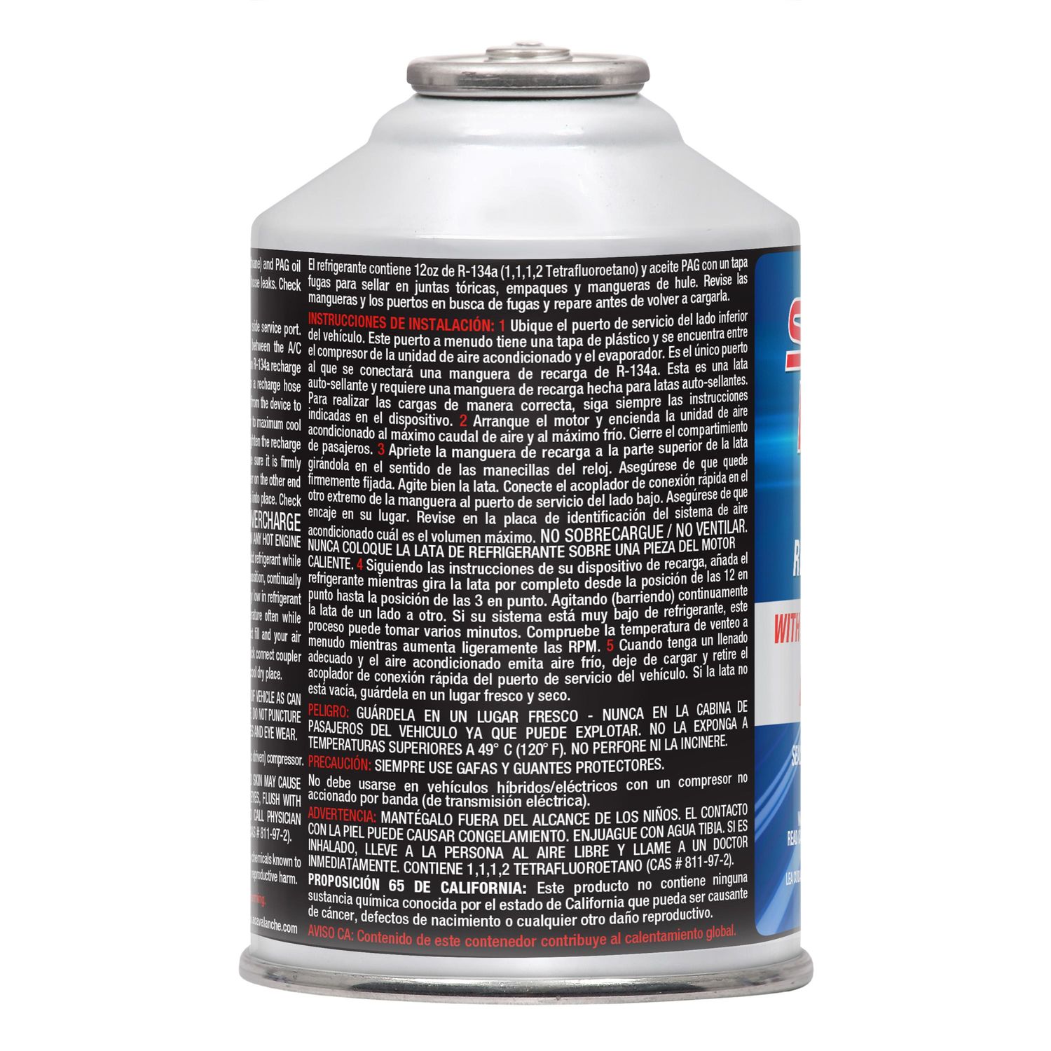 ShopPro R-134a Refrigerant with Stop Leak 12oz