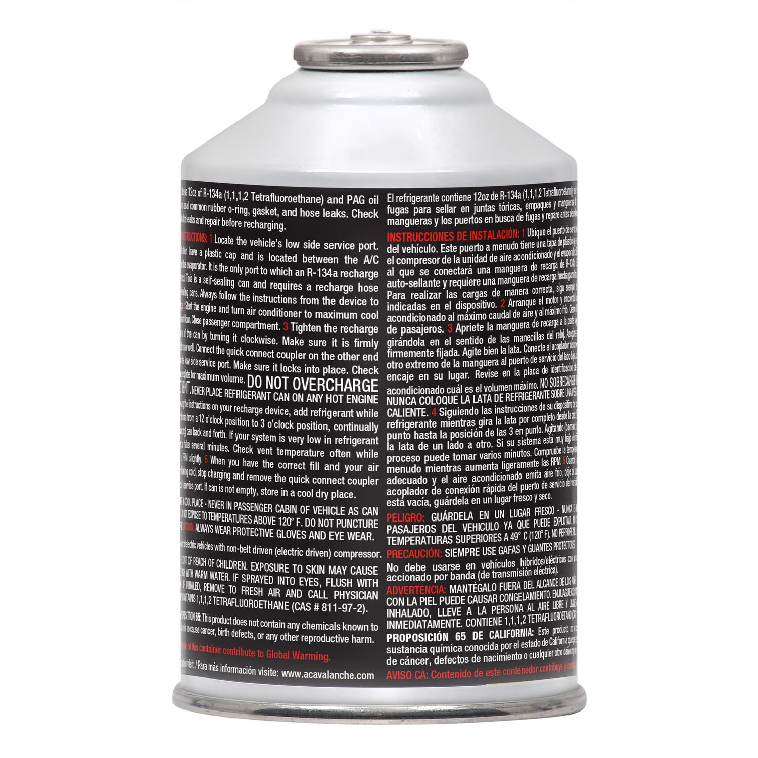 Shop PRO R-134a Refrigerant with Stop Leak 12oz