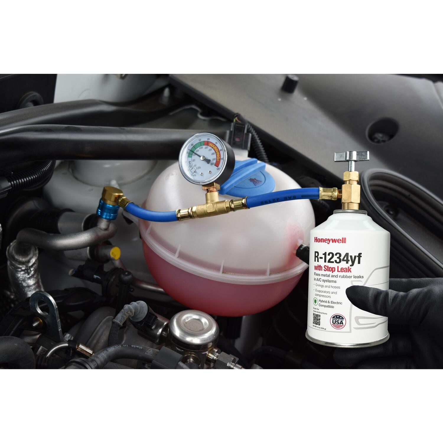 Weitron R1234YF Refrigerant, Stop Leak