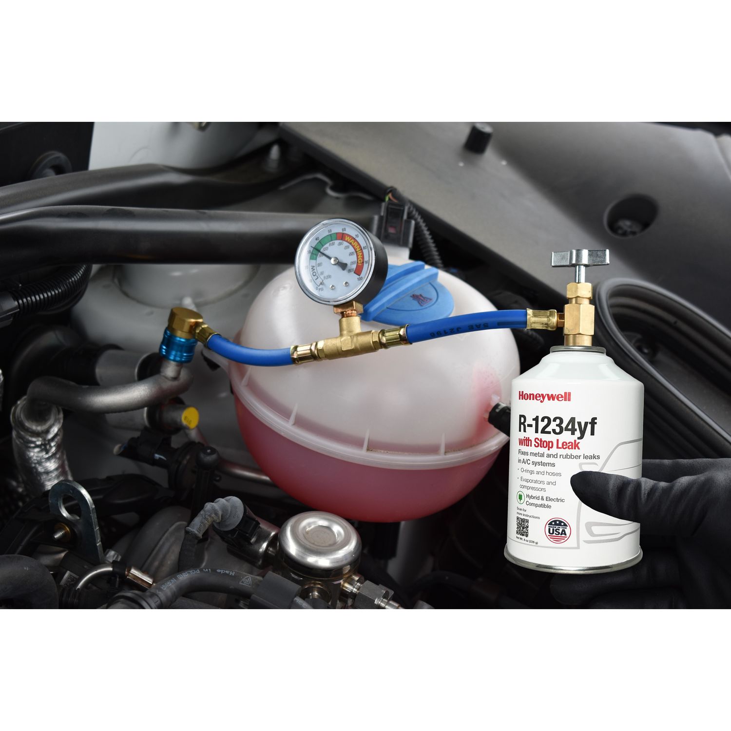 Weitron R1234YF Refrigerant with Leak Seal 8 Oz Can