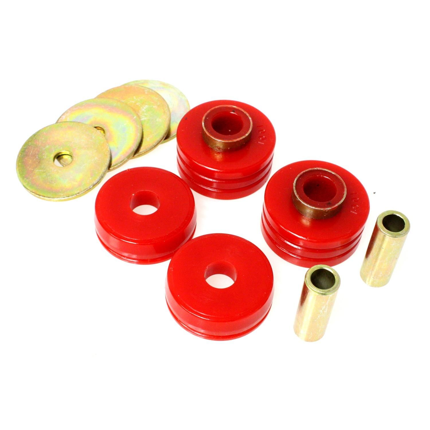 Energy Suspension 9.4102R Red Universal Mount Isolator Set 10 Piece