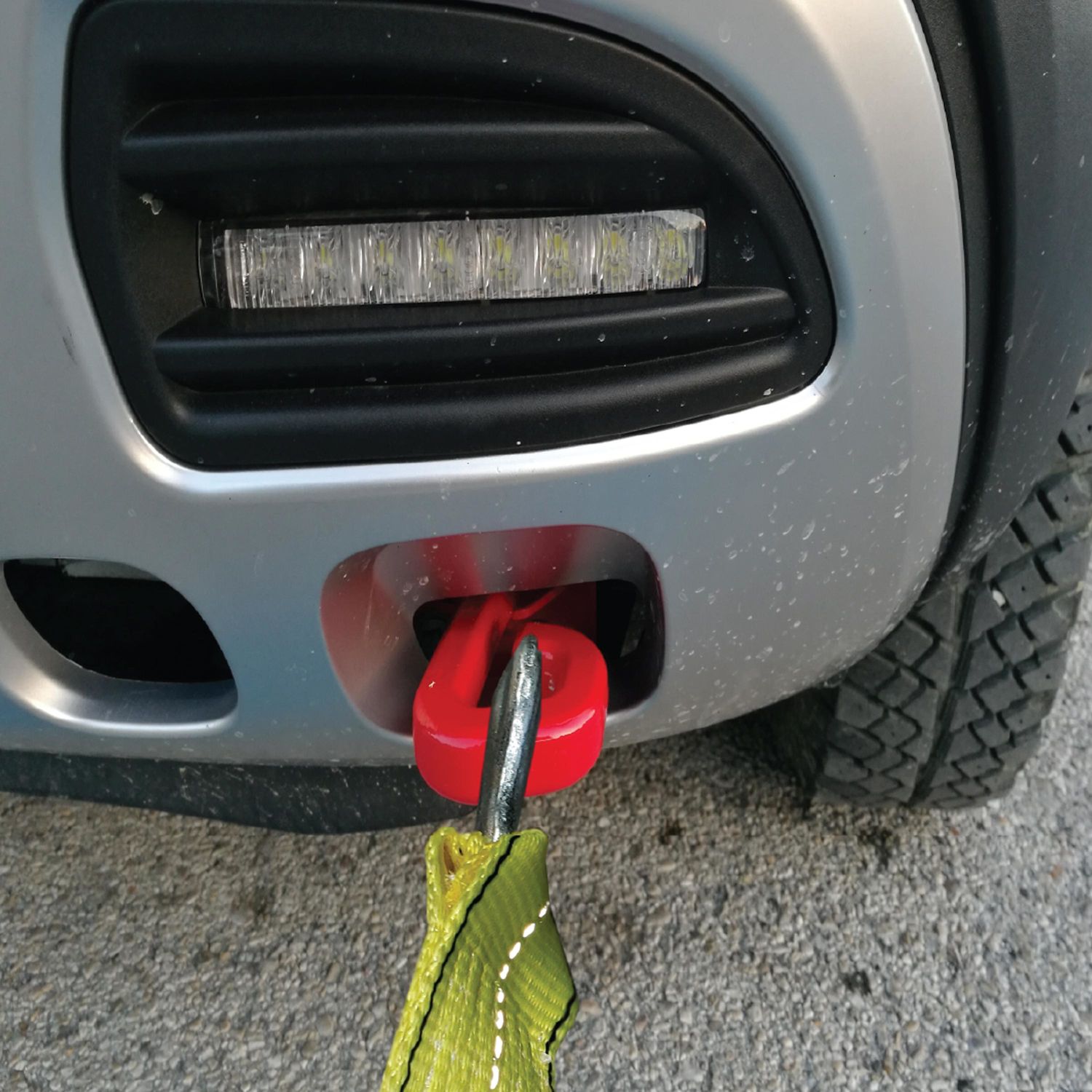 Everest 2in x 15ft 10,000lbs Yellow Tow Strap